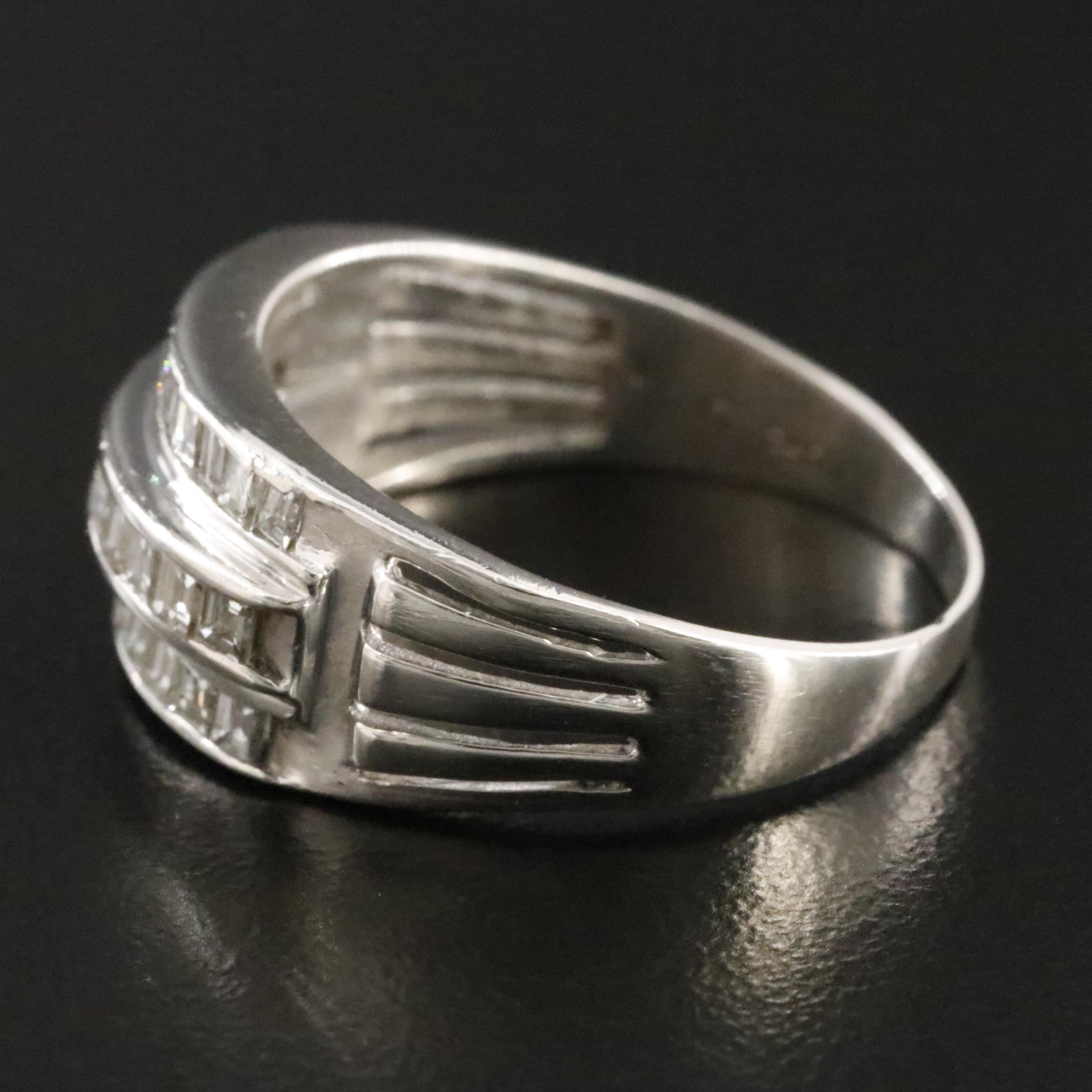 Platinum 1.05 CTW Diamond Ring