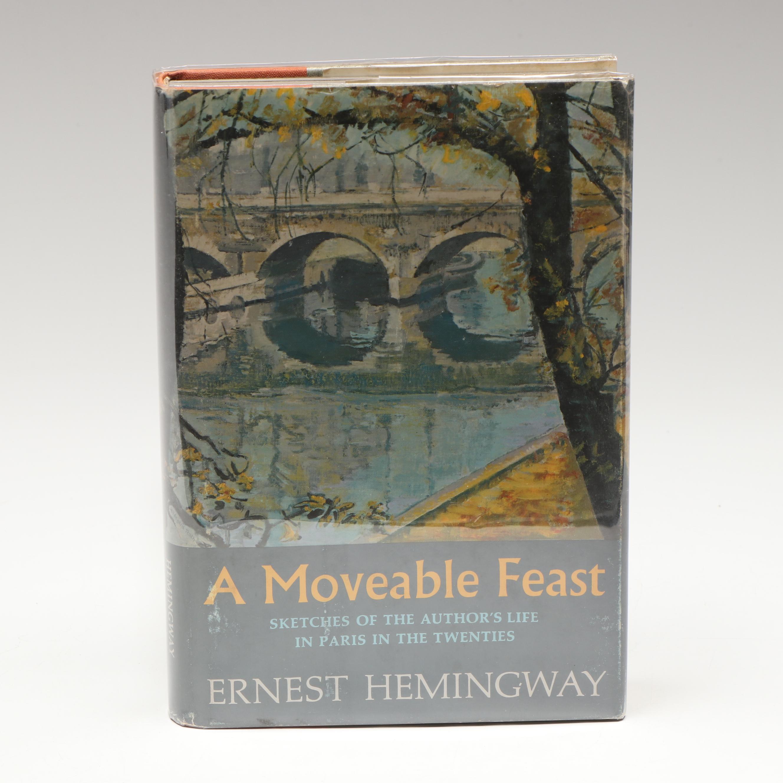 First Edition "A Moveable Feast" by Ernest Hemingway, 1964