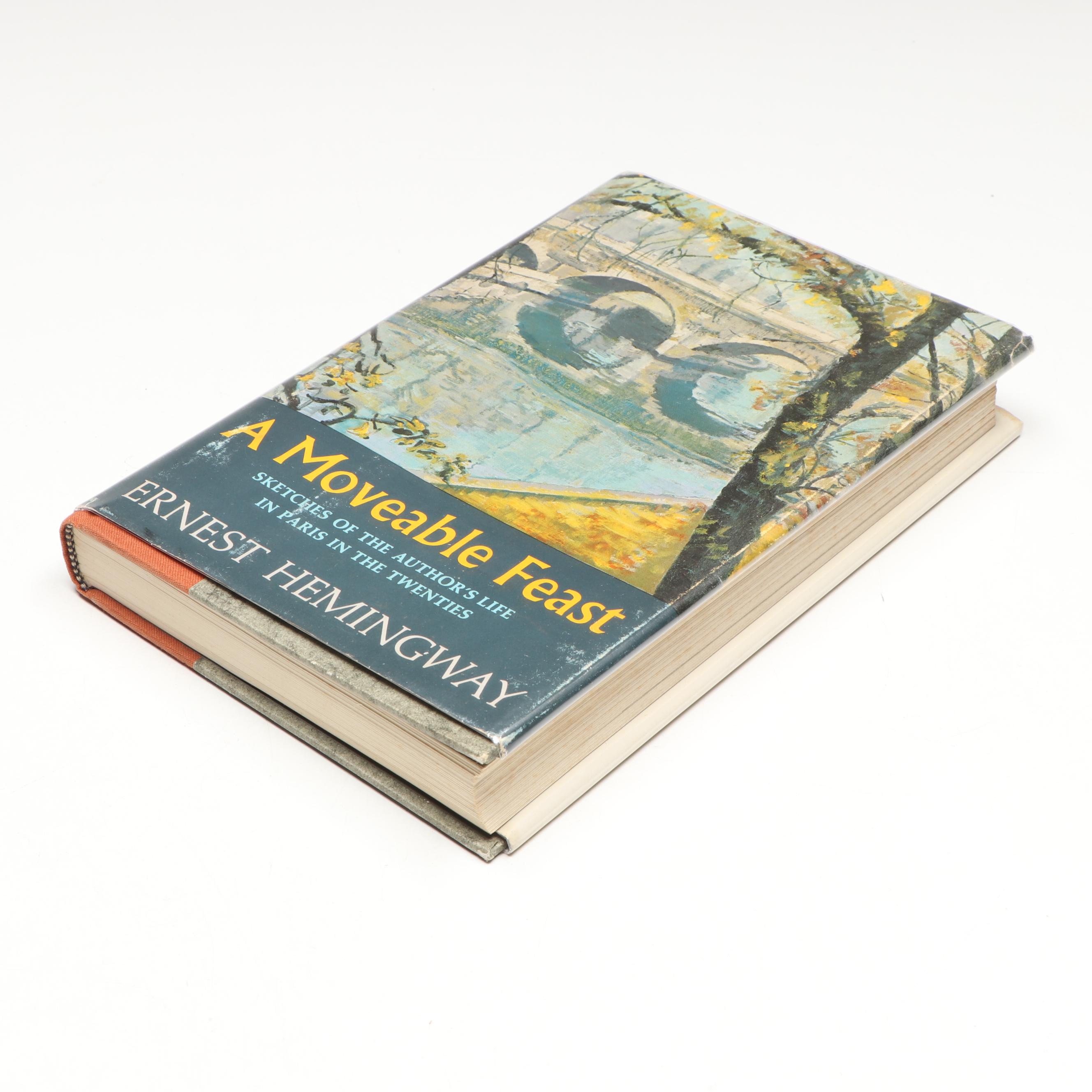 First Edition "A Moveable Feast" by Ernest Hemingway, 1964