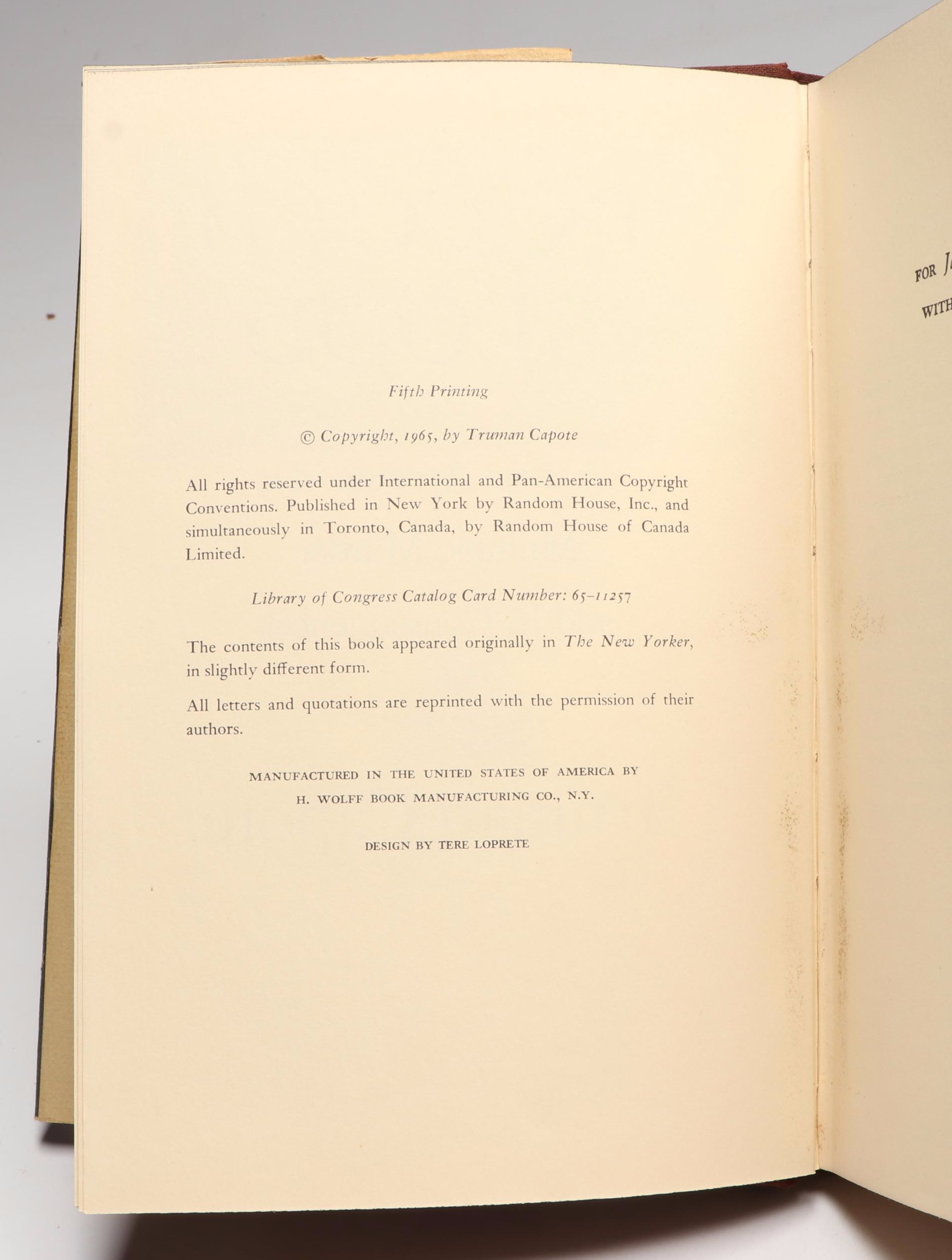"In Cold Blood," "Call Me Counselor," and More Law Fiction and Nonfiction