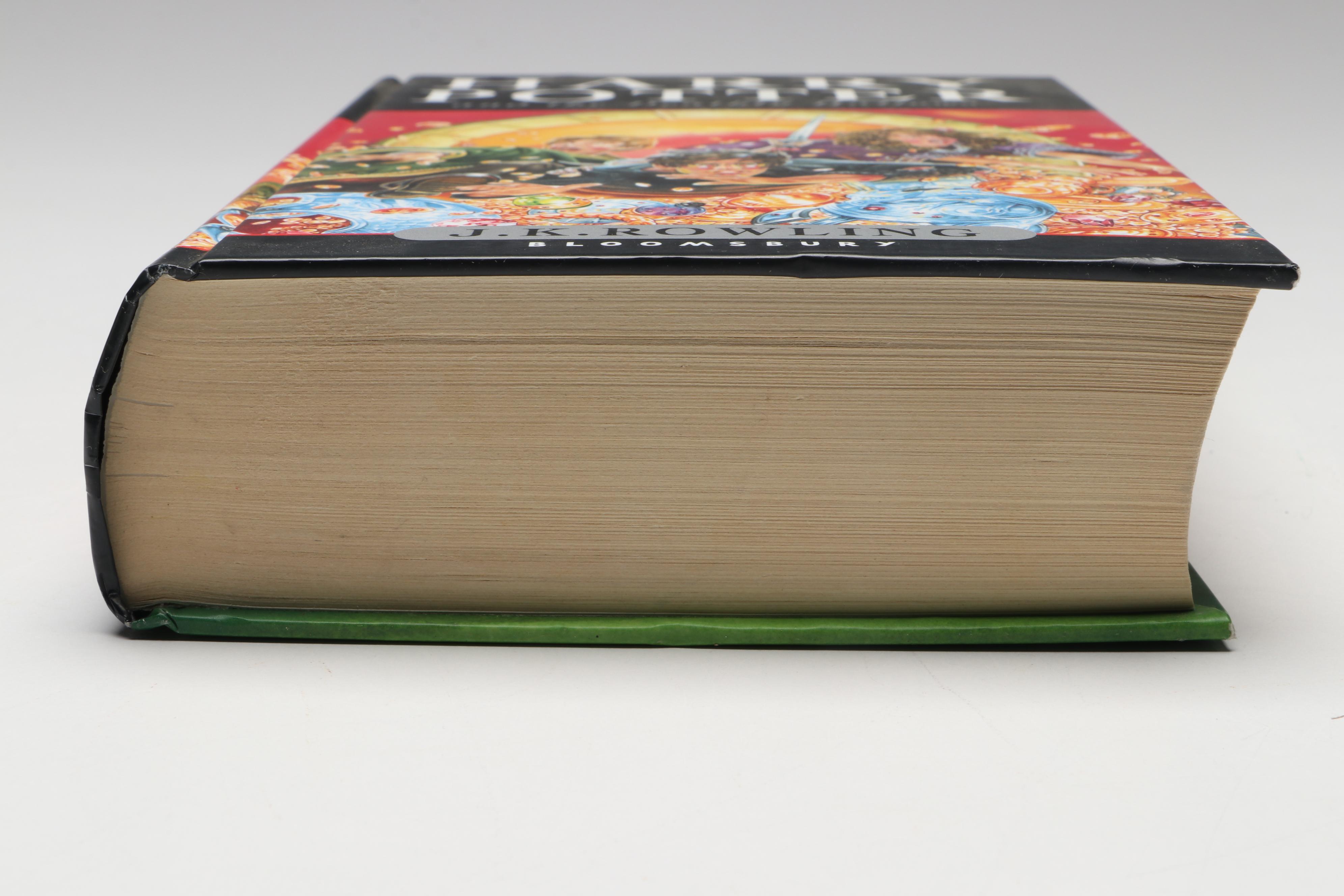 First UK Edition "Harry Potter and the Deathly Hallows" by J. K. Rowling