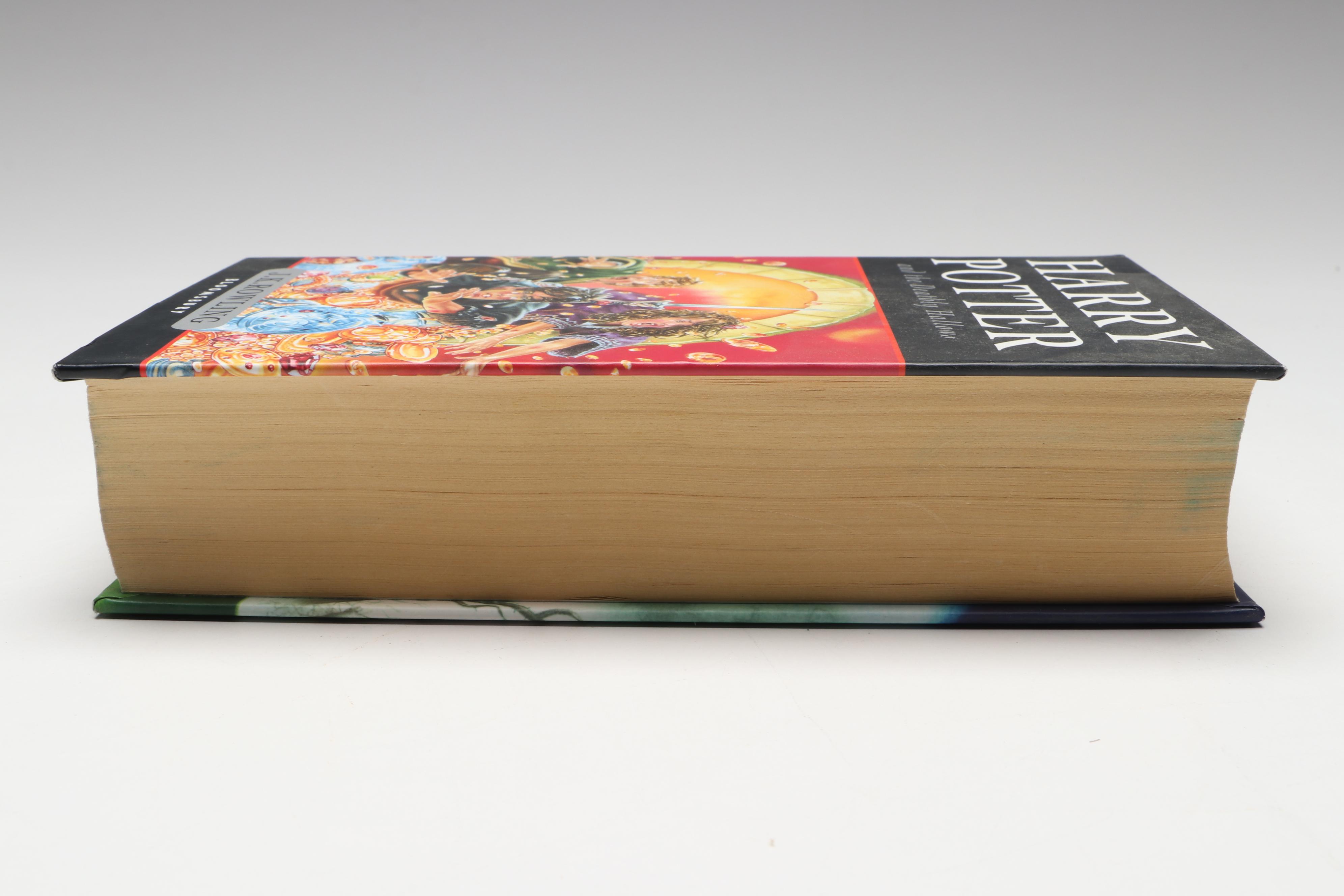 First UK Edition "Harry Potter and the Deathly Hallows" by J. K. Rowling