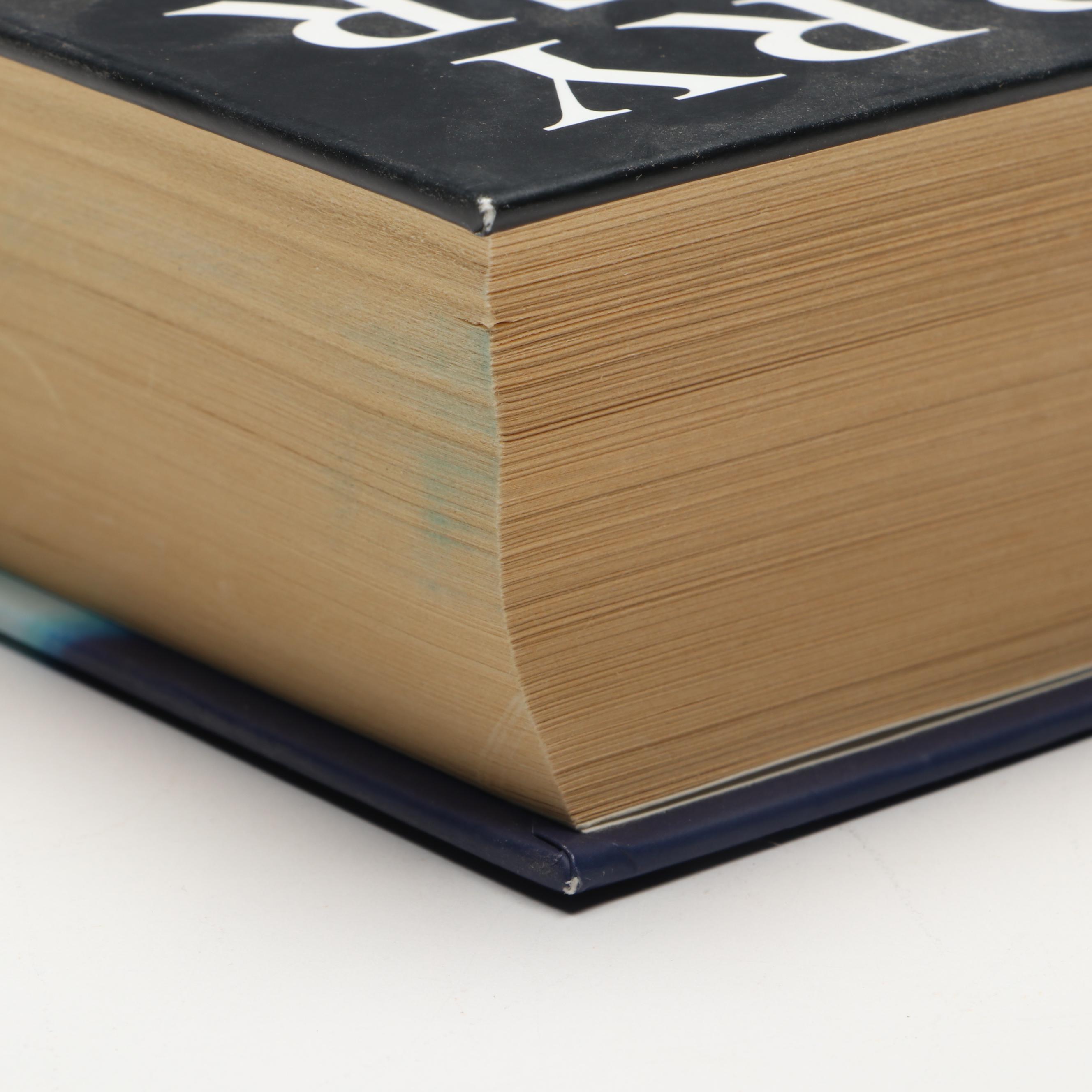 First UK Edition "Harry Potter and the Deathly Hallows" by J. K. Rowling