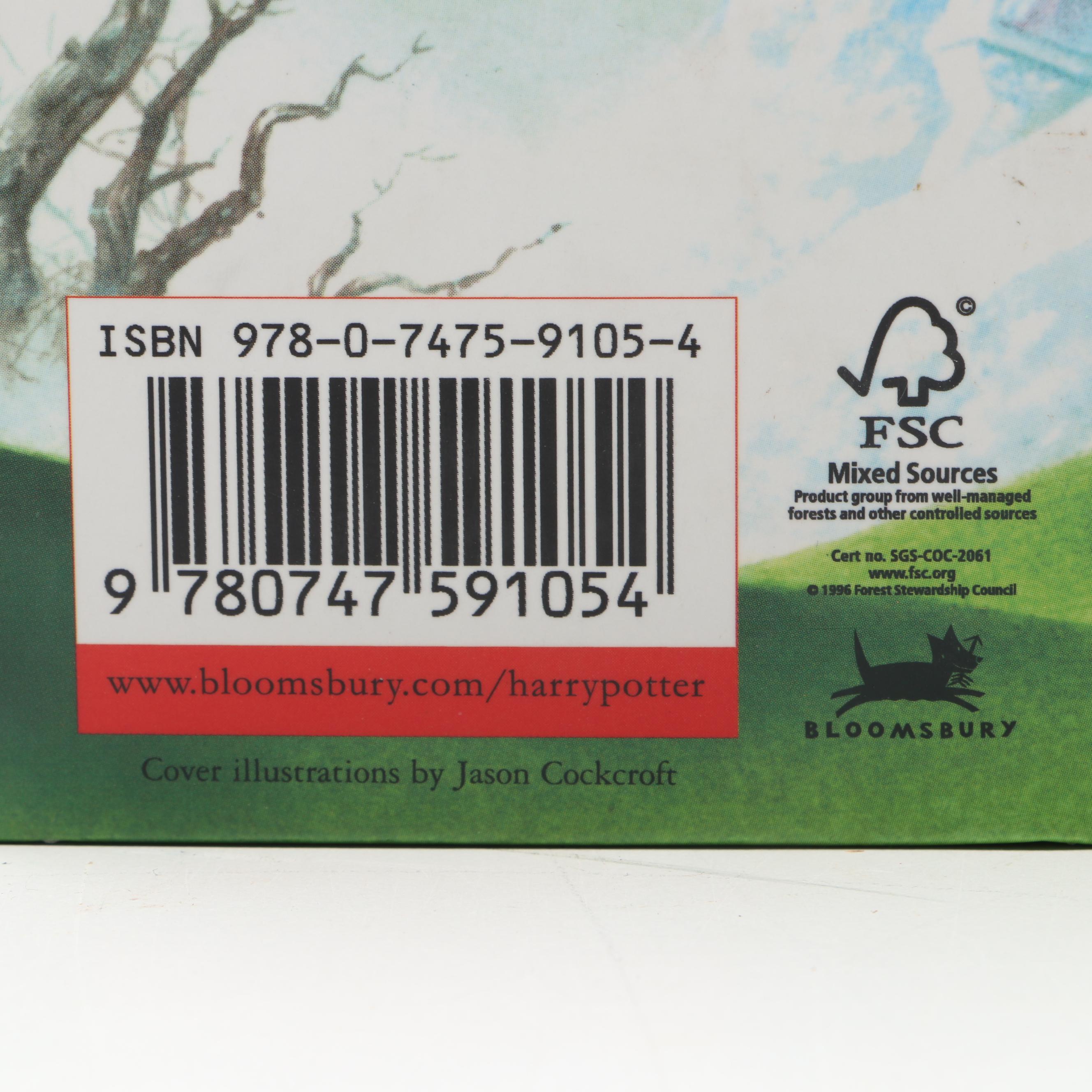 First UK Edition "Harry Potter and the Deathly Hallows" by J. K. Rowling