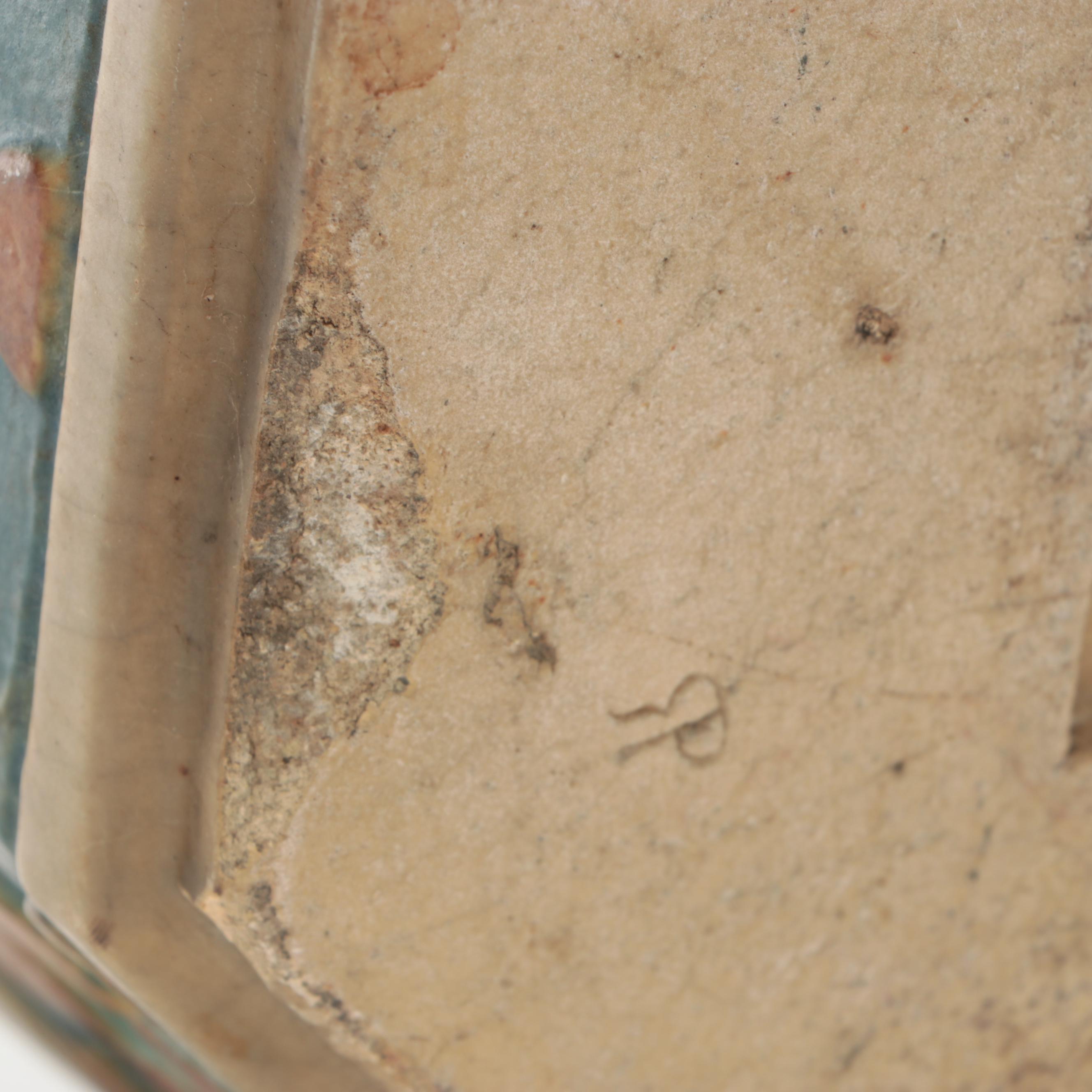 Early Rookwood Tiled Shallow Octagonal Planter, Late 19th Century