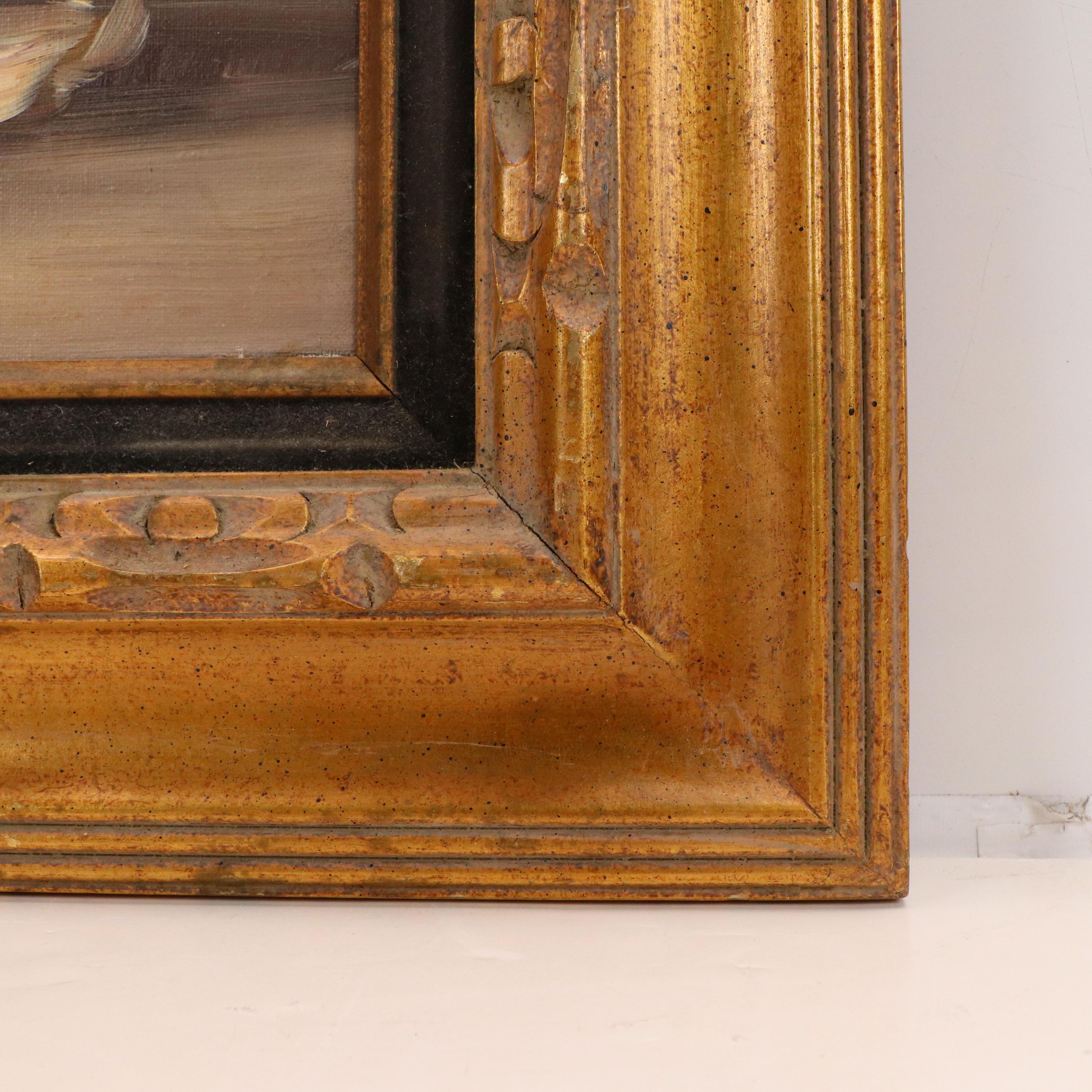 Floral Still Life Oil Painting, Mid to Late 20th Century