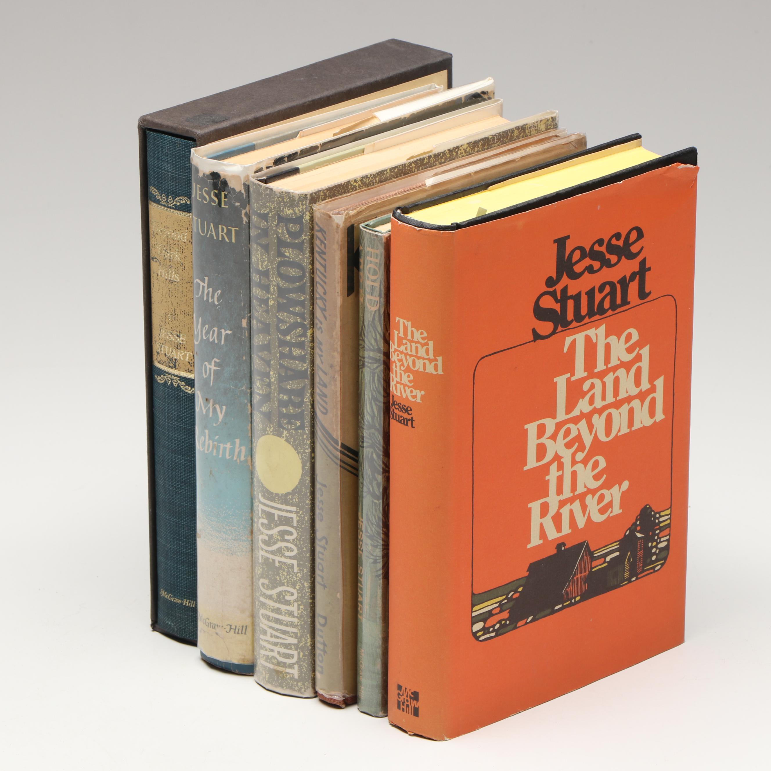 Signed First Edition "The Land Beyond the River" and More by Jesse Stuart