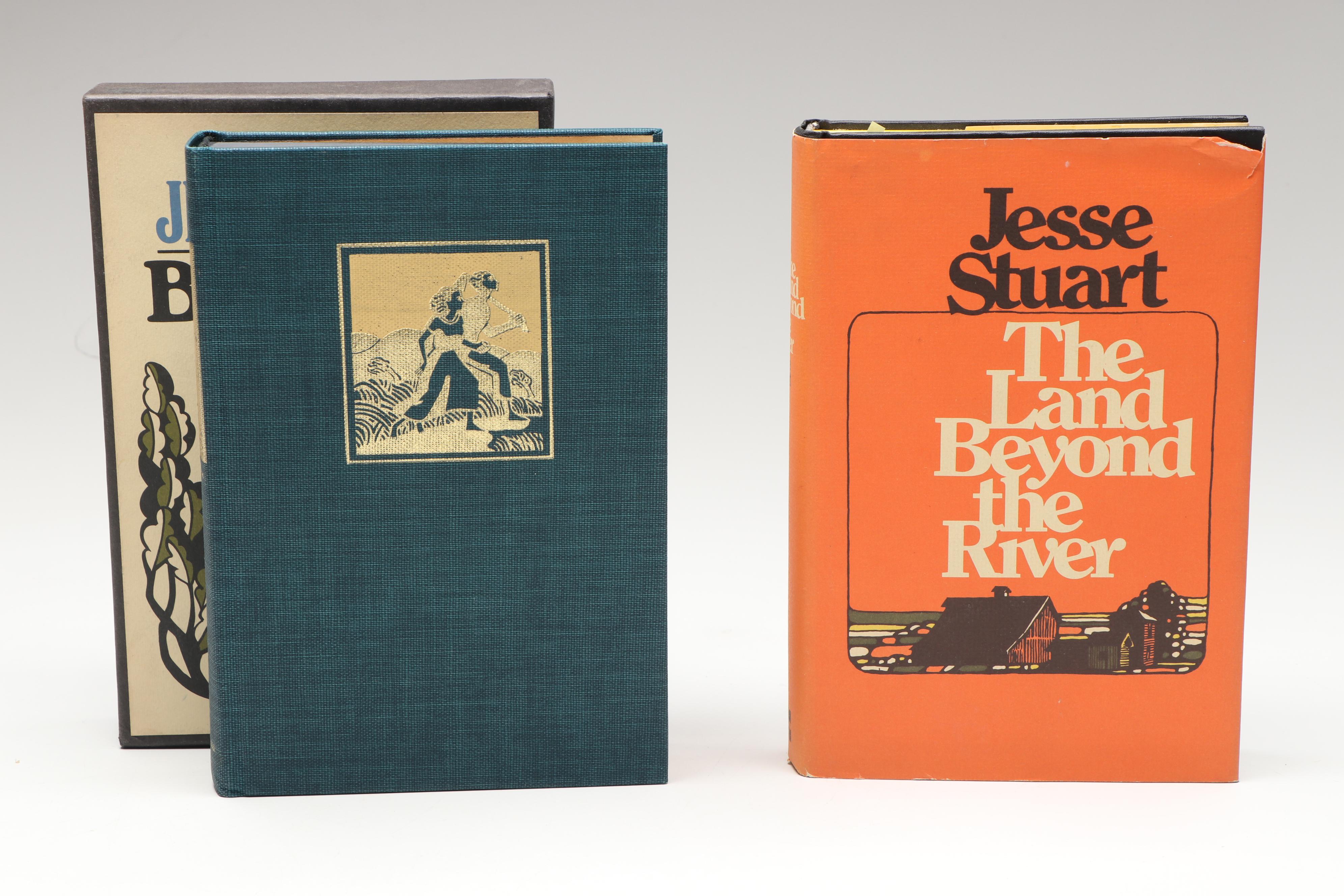 Signed First Edition "The Land Beyond the River" and More by Jesse Stuart
