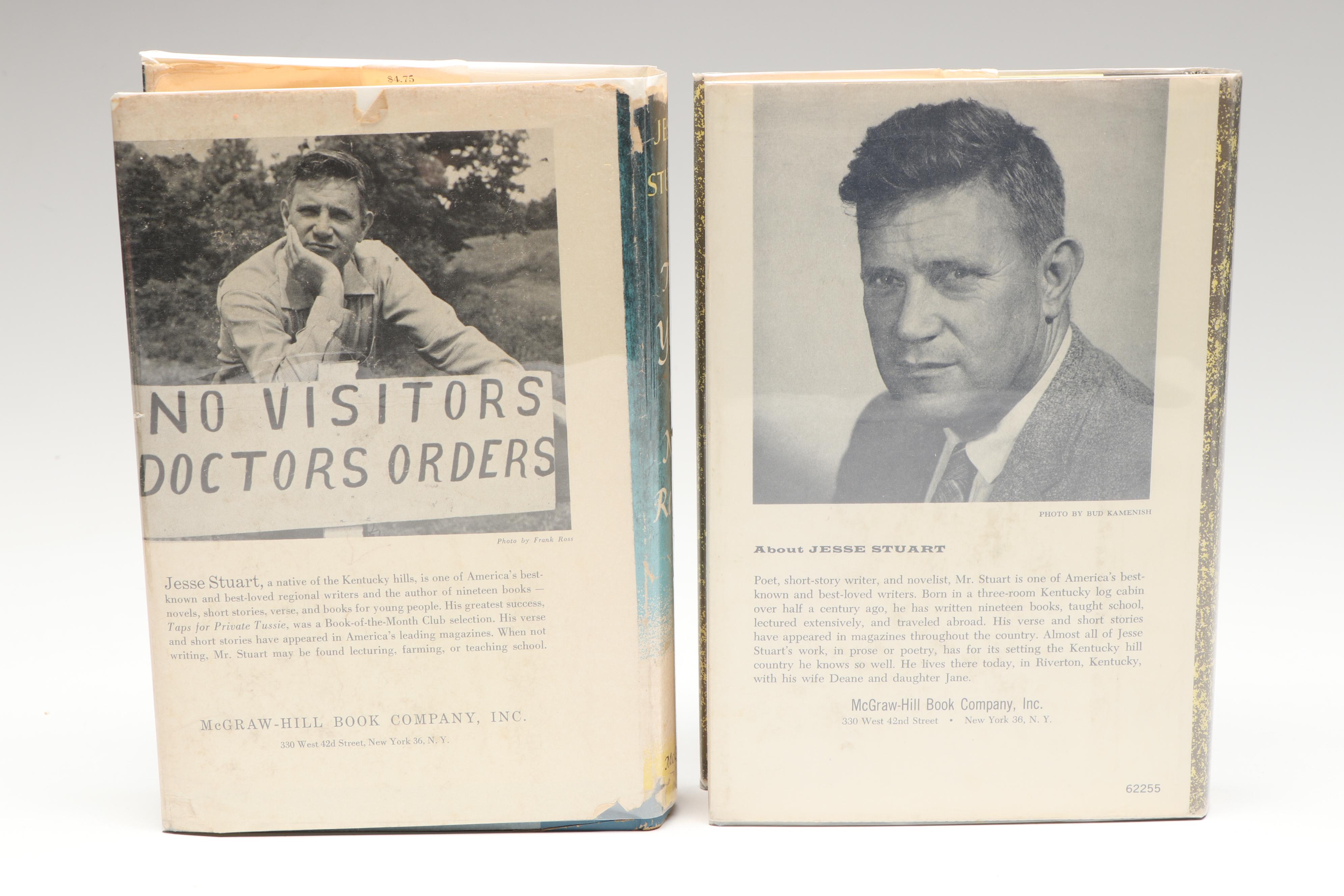 Signed First Edition "The Land Beyond the River" and More by Jesse Stuart