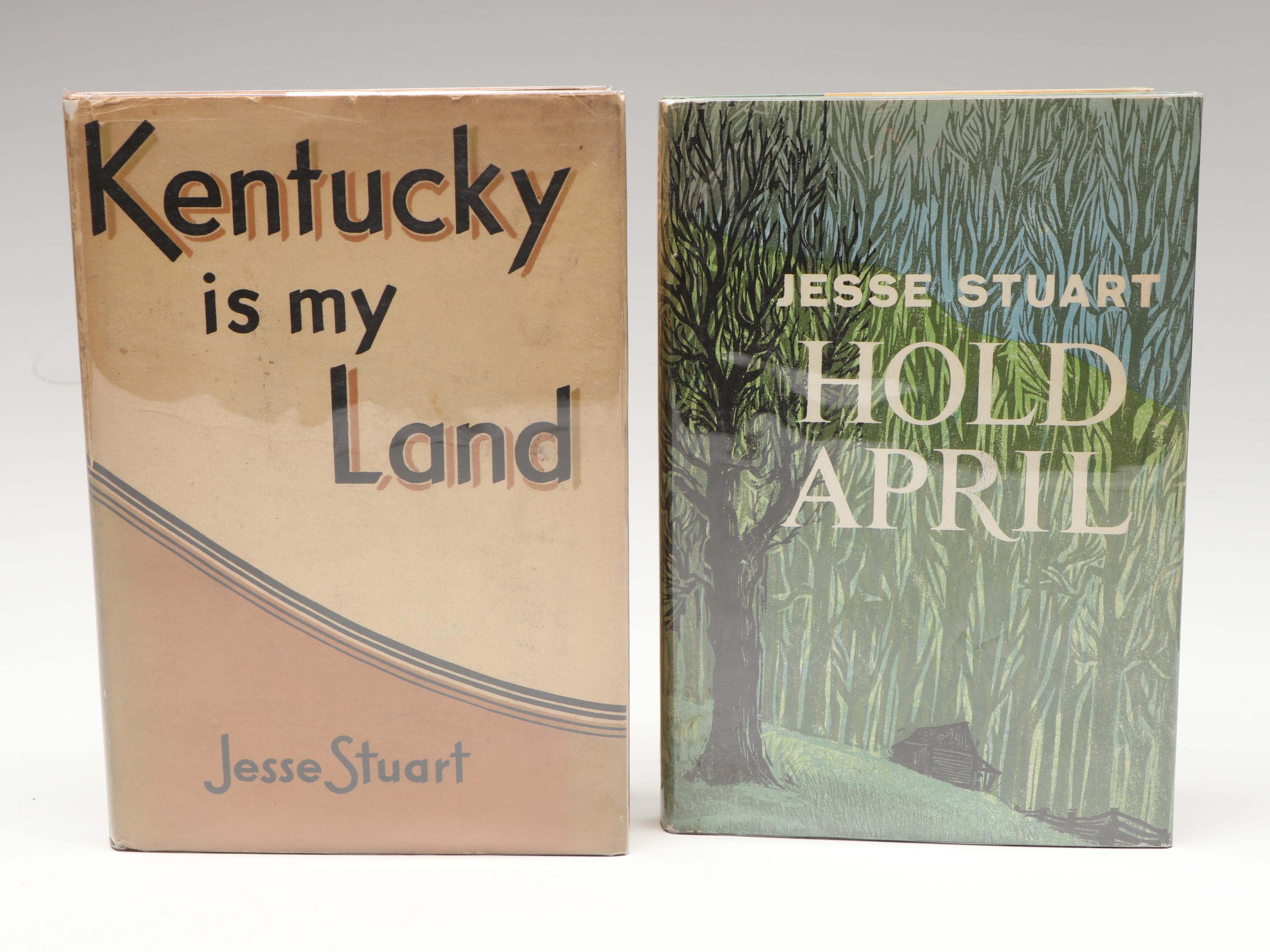 Signed First Edition "The Land Beyond the River" and More by Jesse Stuart