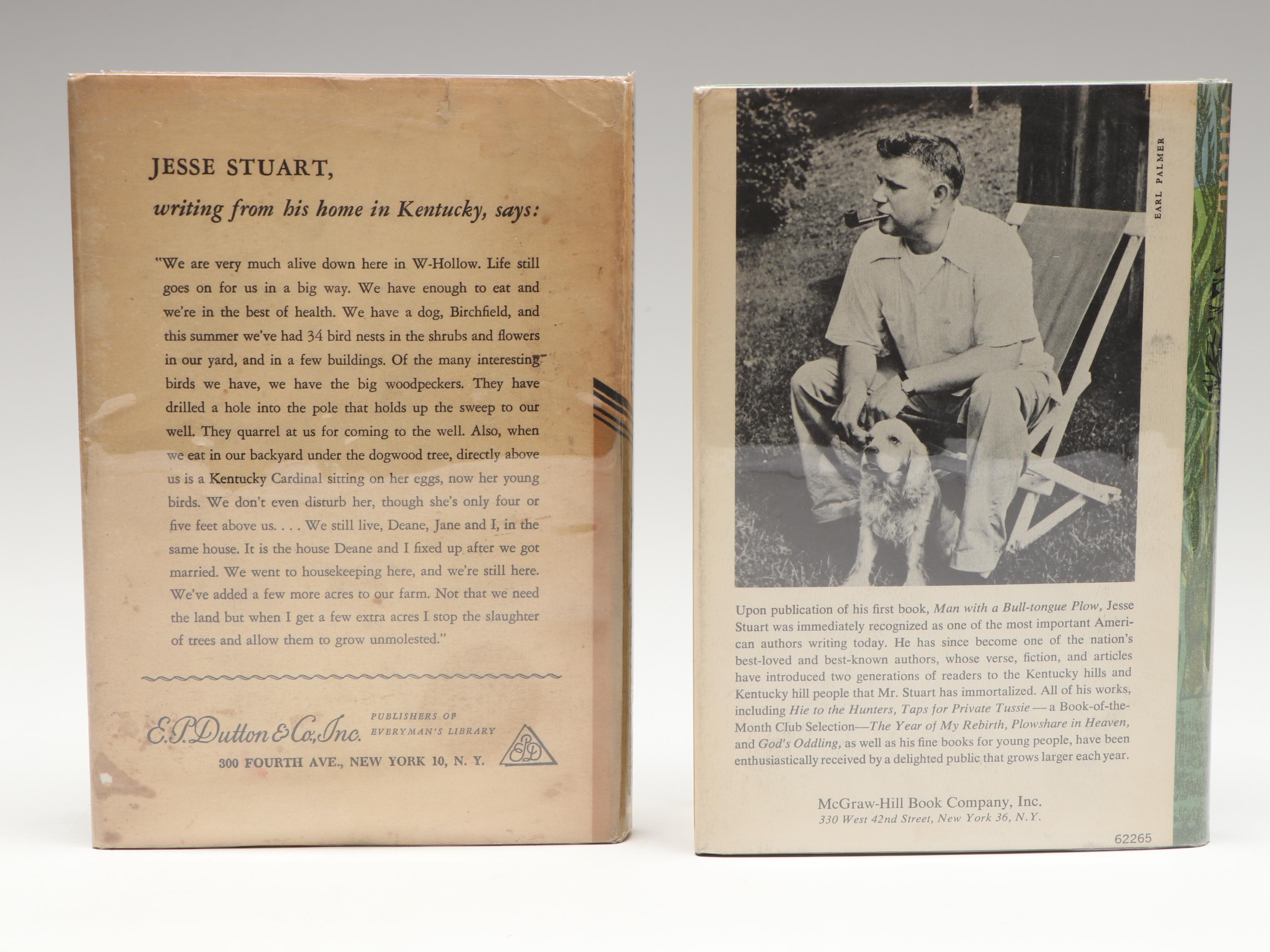 Signed First Edition "The Land Beyond the River" and More by Jesse Stuart