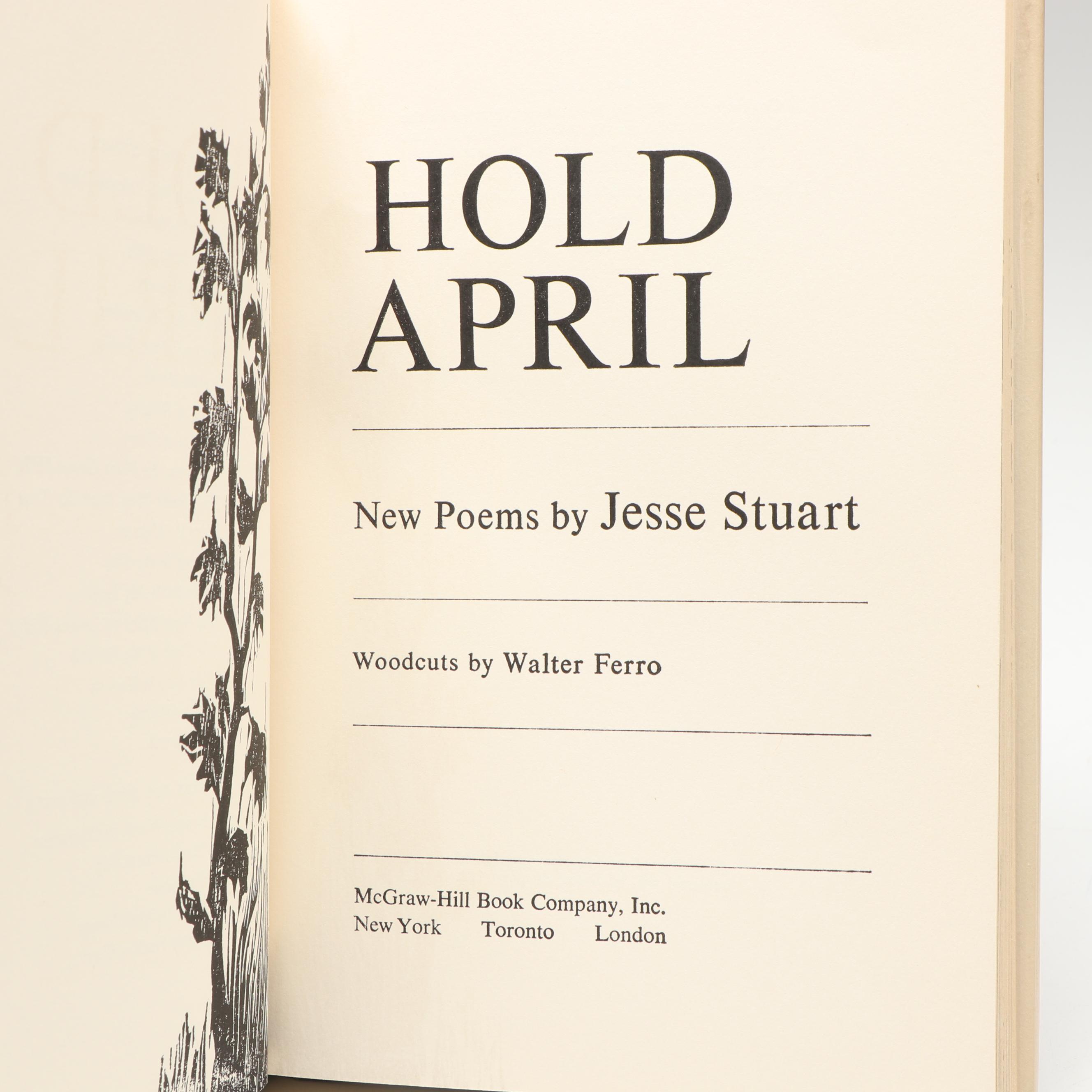 Signed First Edition "The Land Beyond the River" and More by Jesse Stuart