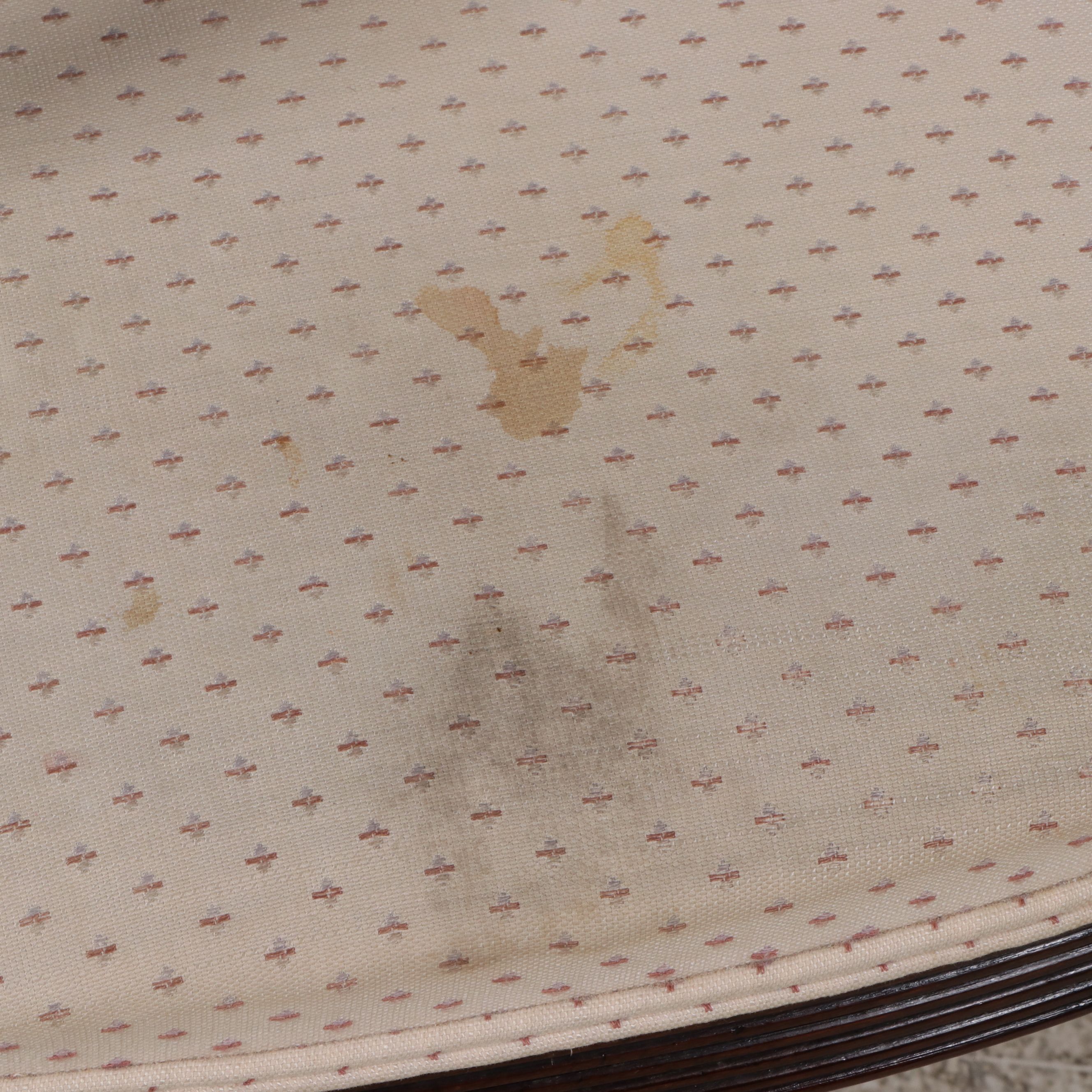 Regency Style Mahogany Finish Armchair, Early to Mid-20th Century