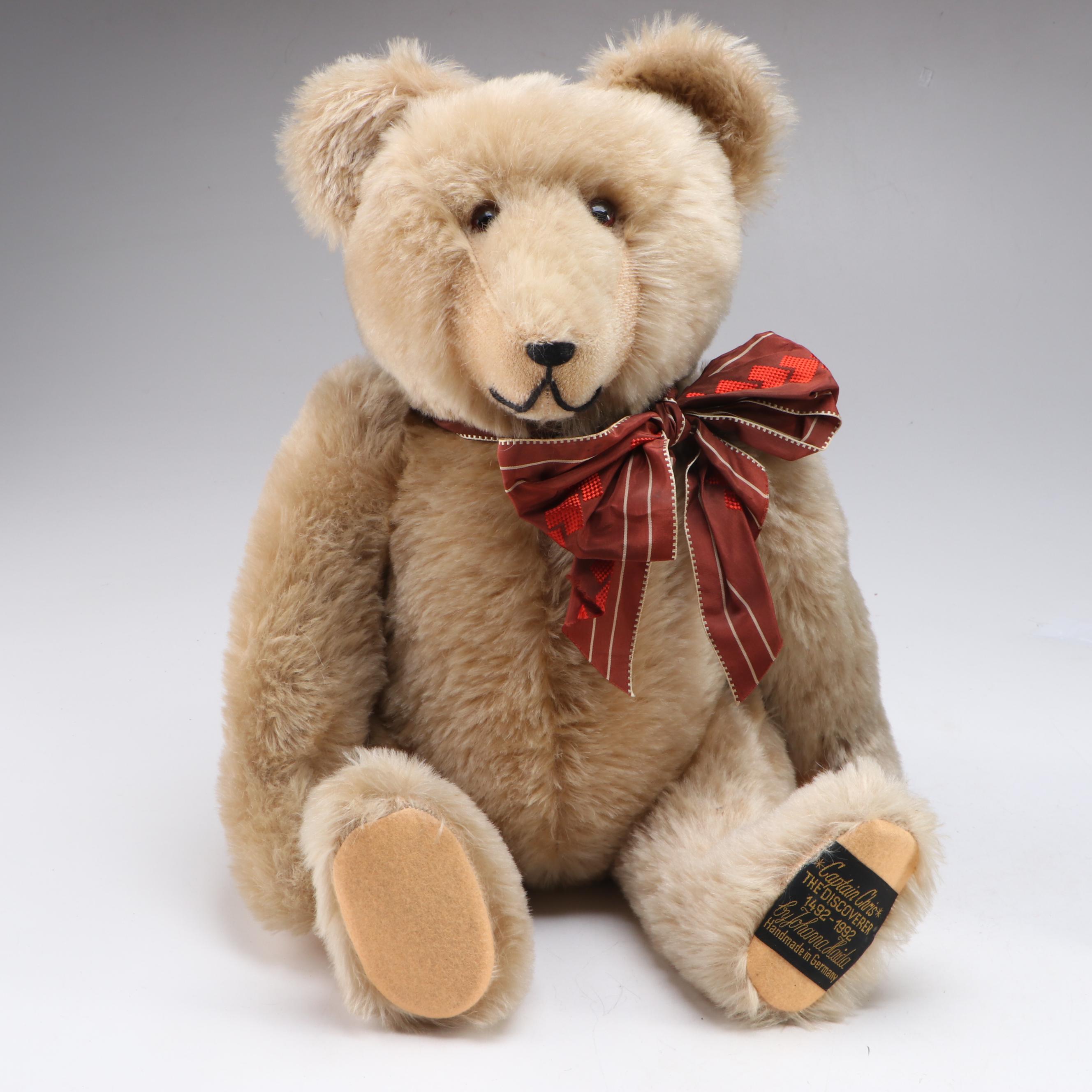 Johanna Haida "Captain Chris" and Other Jointed Teddy Bear