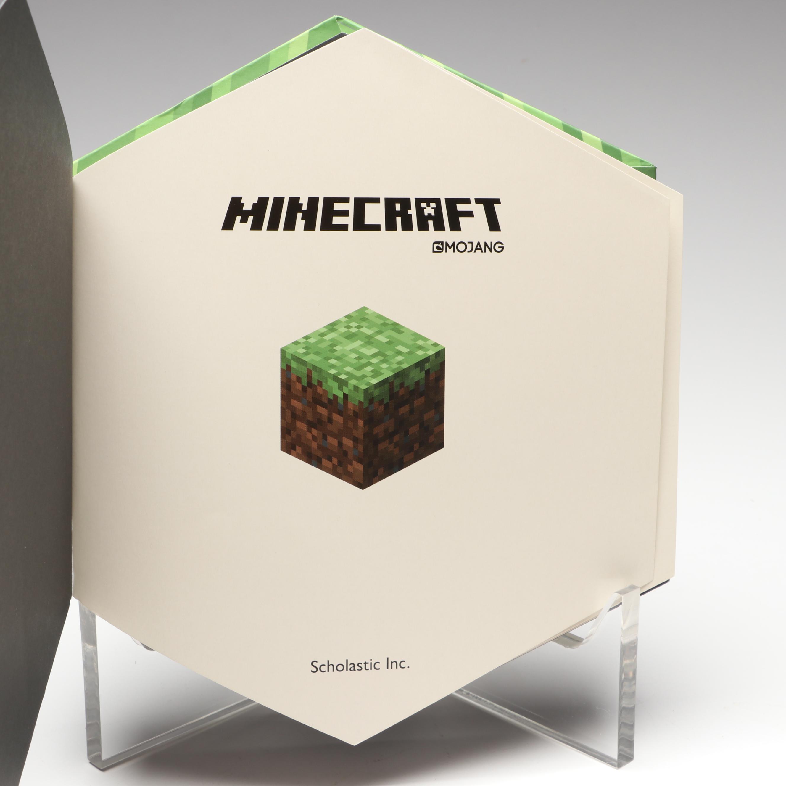 First Printing "Minecraft Blockopedia" by Mojang, 2015
