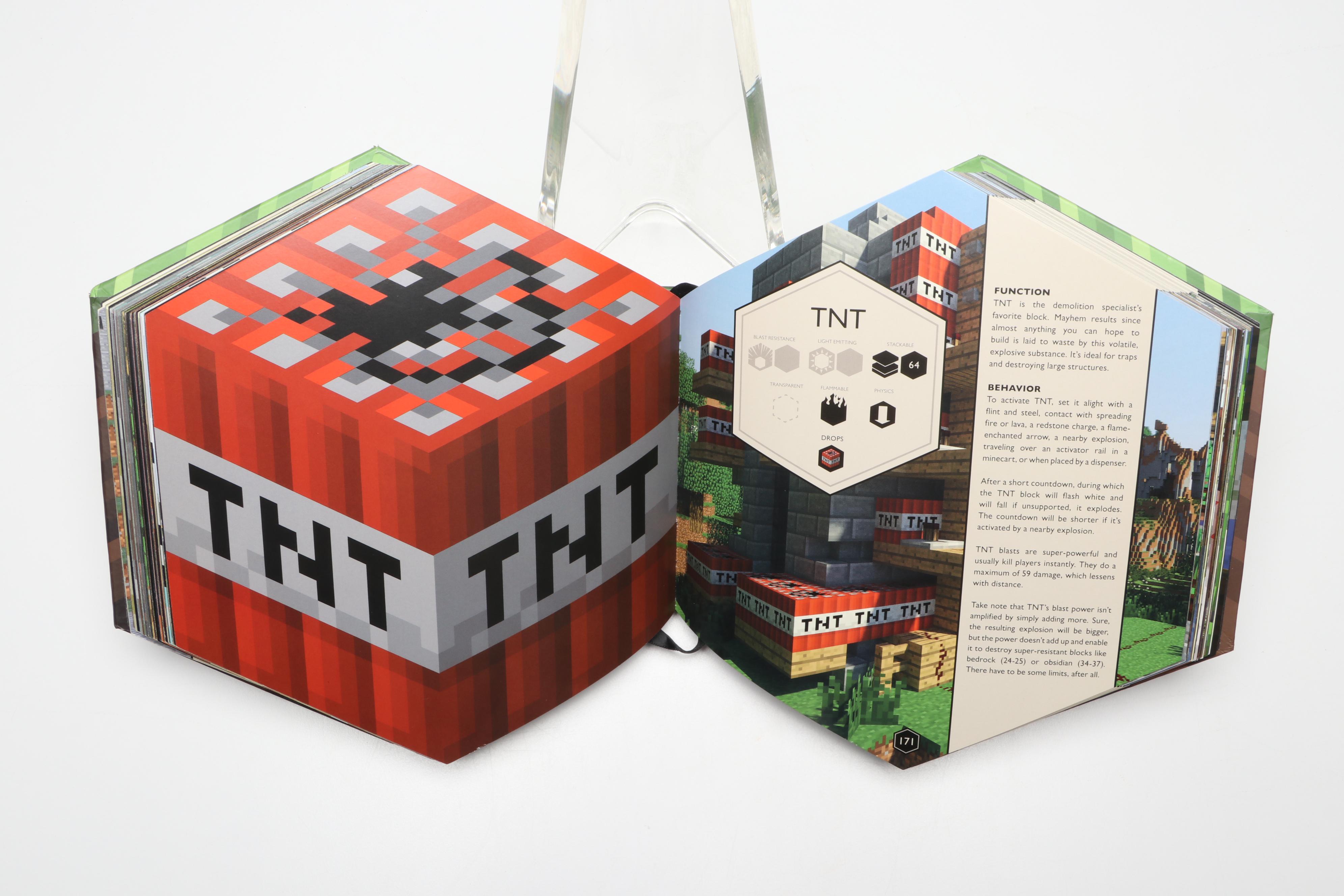 First Printing "Minecraft Blockopedia" by Mojang, 2015
