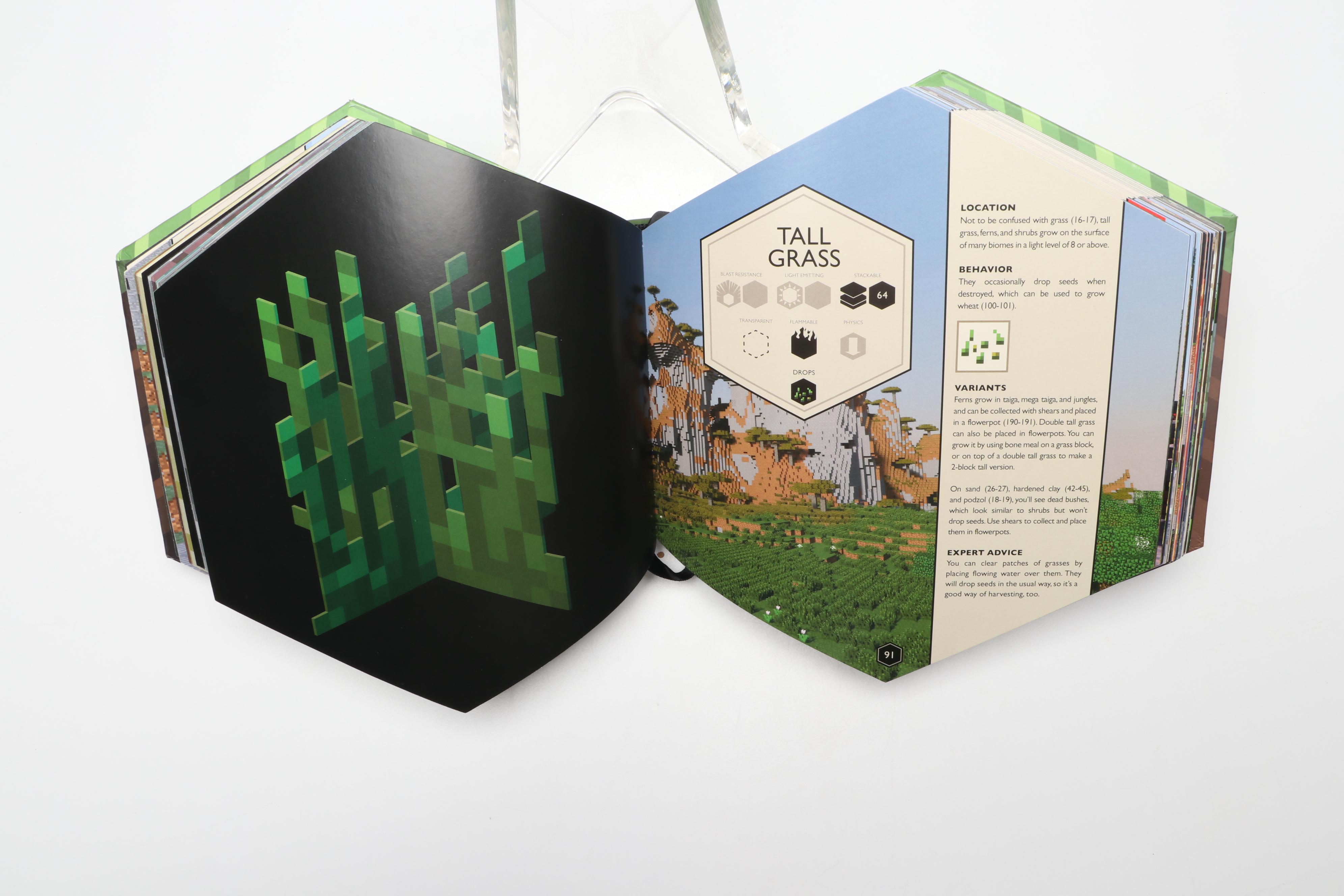 First Printing "Minecraft Blockopedia" by Mojang, 2015