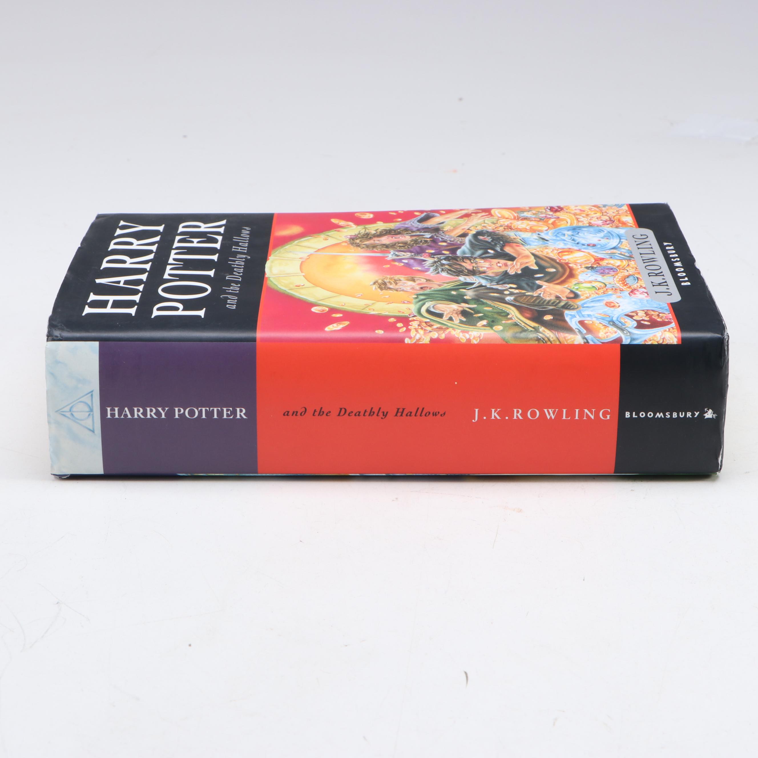 First UK Edition "Harry Potter and the Deathly Hallows" by J. K. Rowling, 2007