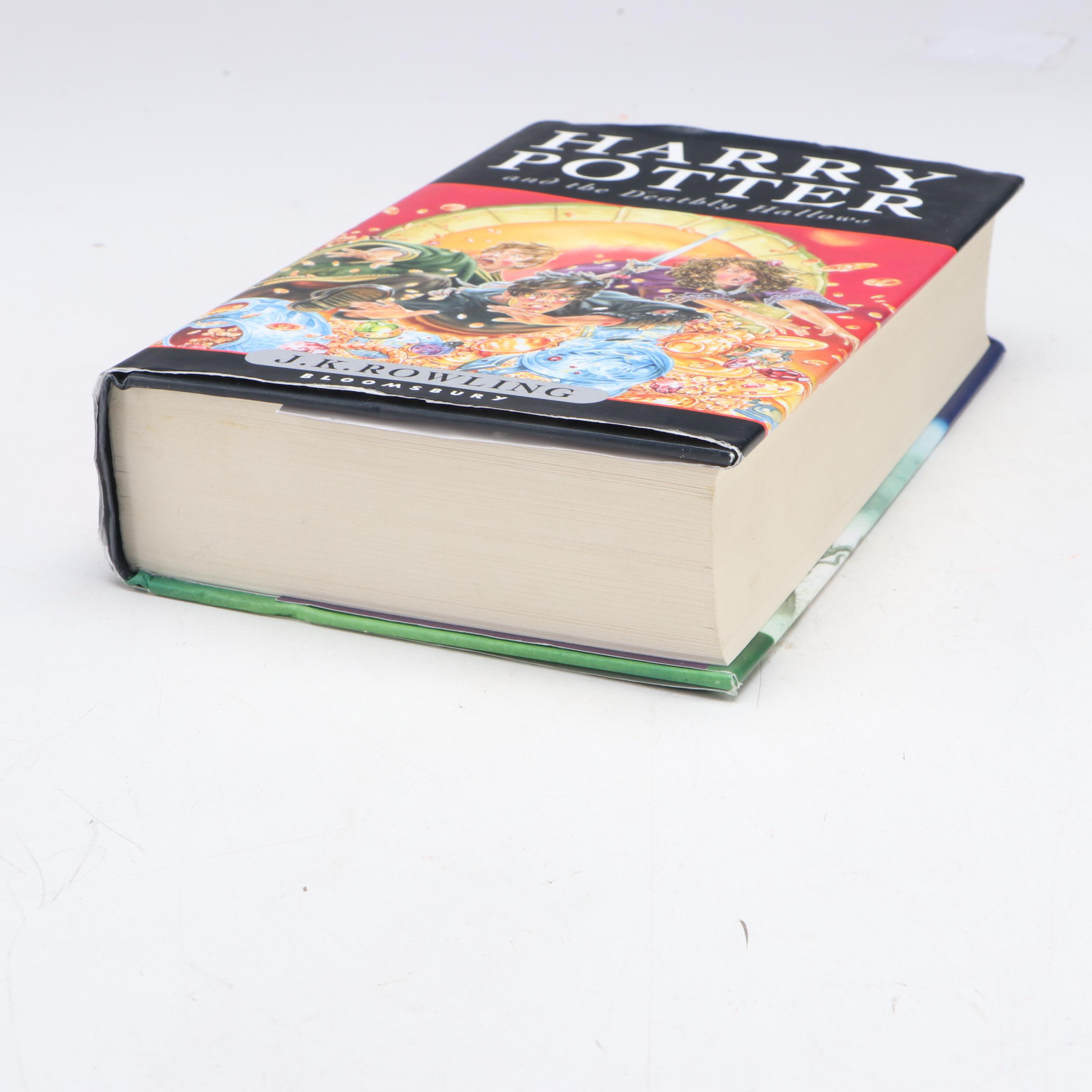 First UK Edition "Harry Potter and the Deathly Hallows" by J. K. Rowling, 2007