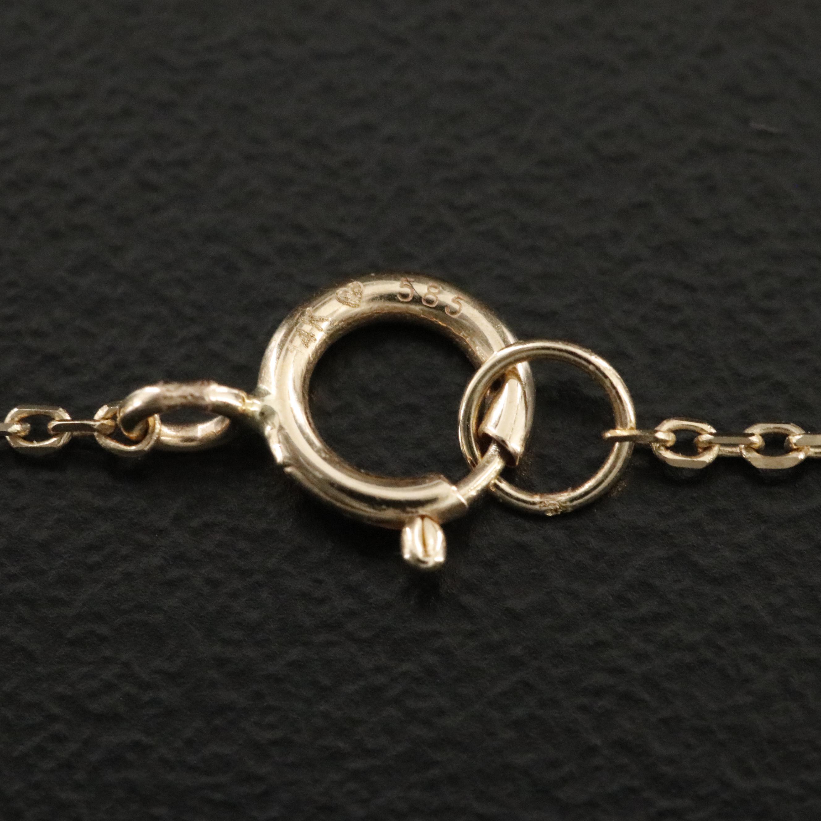 14K 1.51 CTW Diamond Fringe Necklace