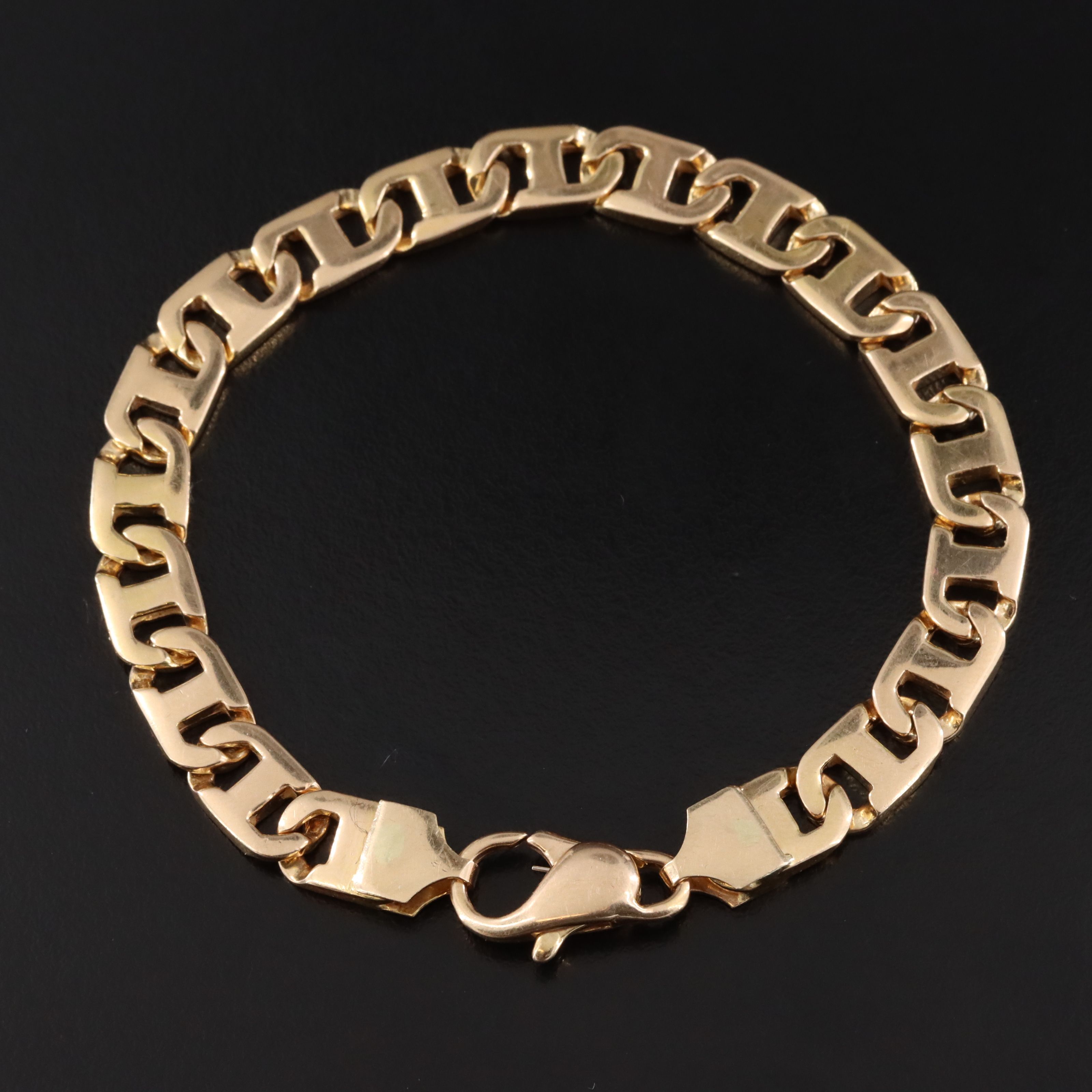 Italian 14K Mariner Chain Bracelet