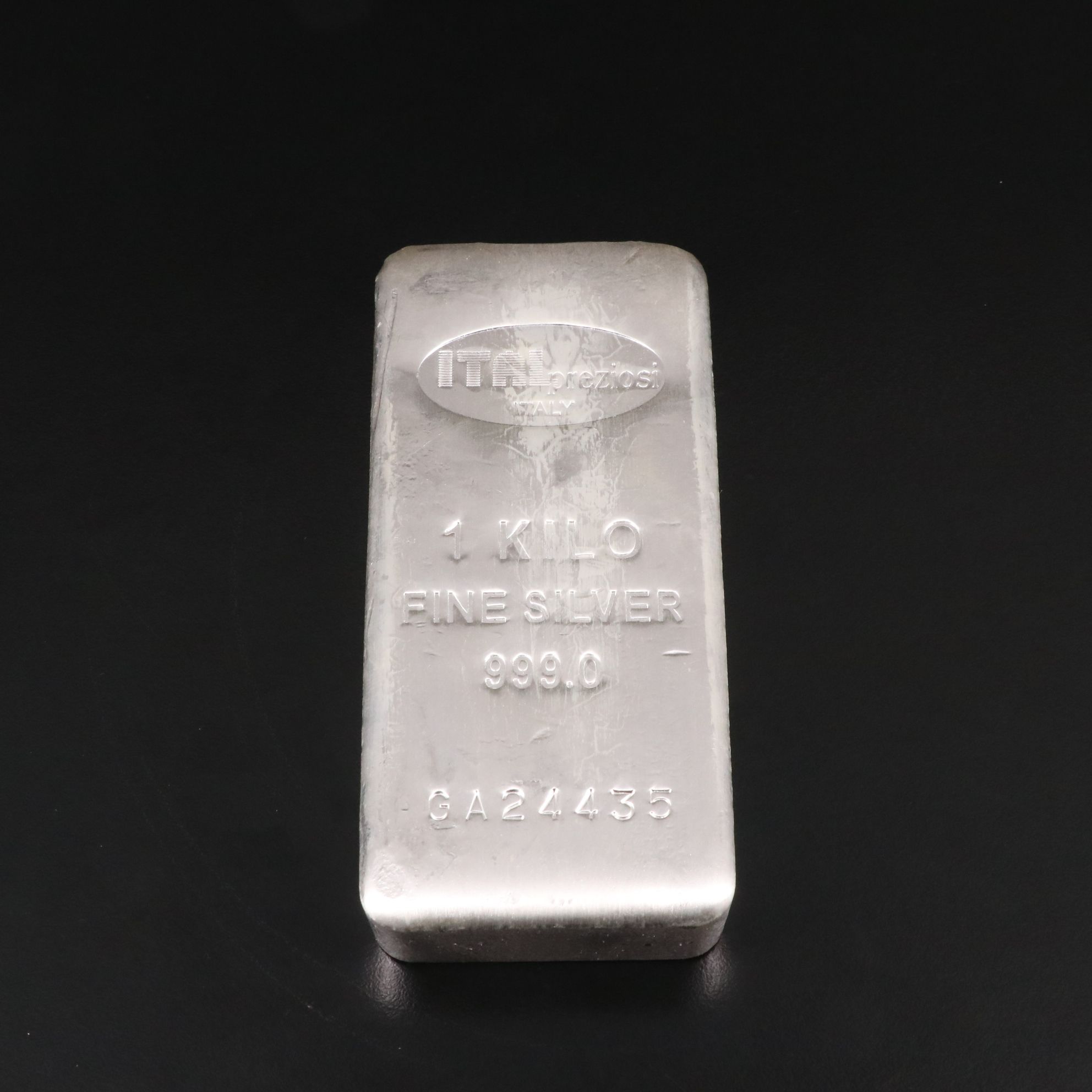 One-Kilo Fine Silver Bar from Ital Preziosi