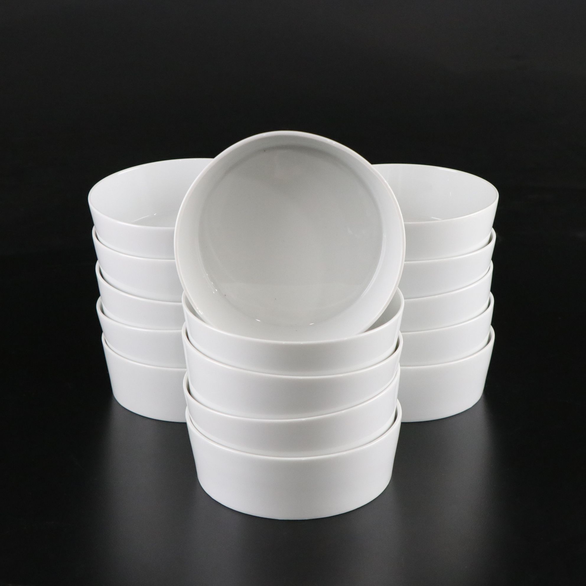 Portuguese Block Spal "Lisboa White" Dinnerware Set for Eight with Extras