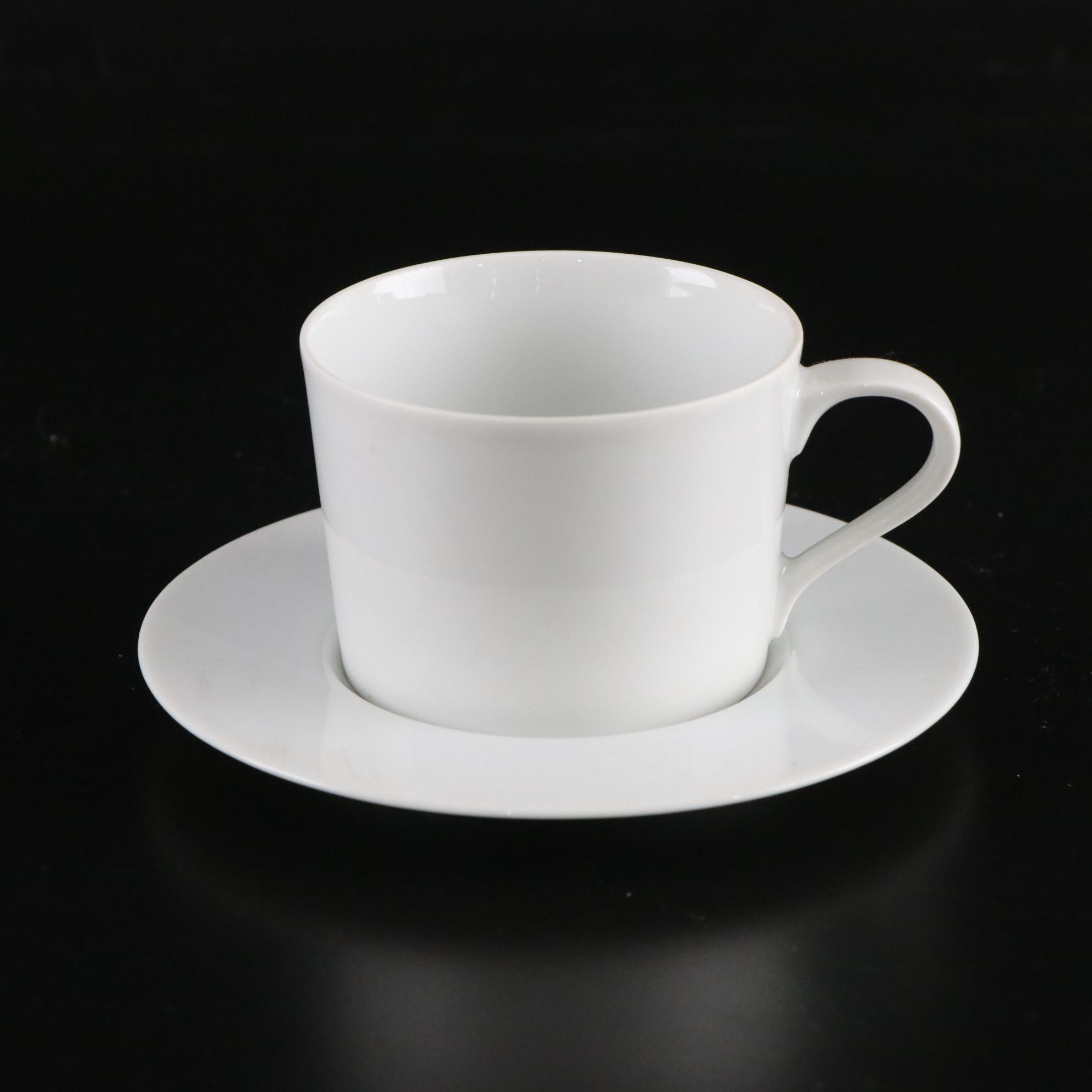 Portuguese Block Spal "Lisboa White" Dinnerware Set for Eight with Extras