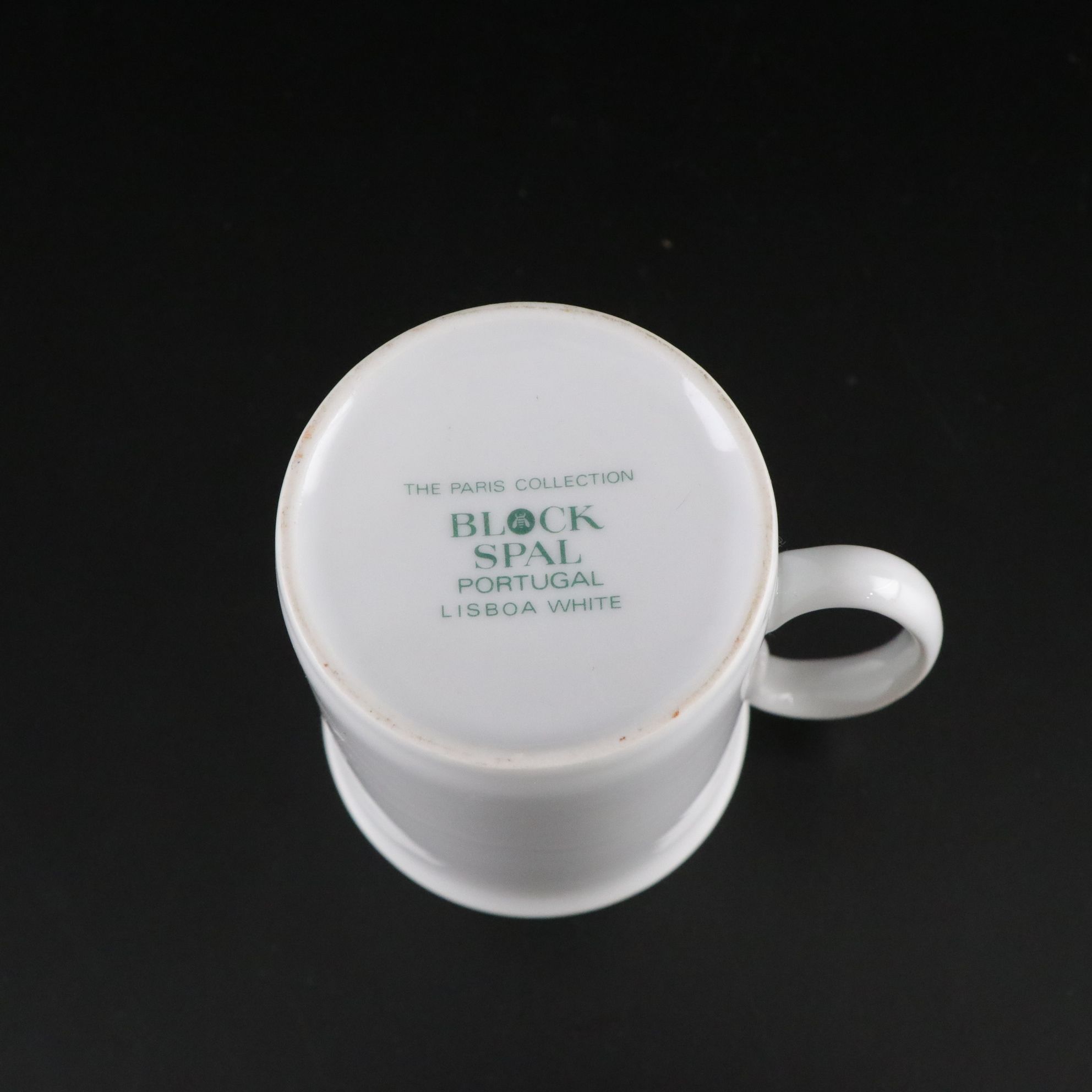 Portuguese Block Spal "Lisboa White" Dinnerware Set for Eight with Extras