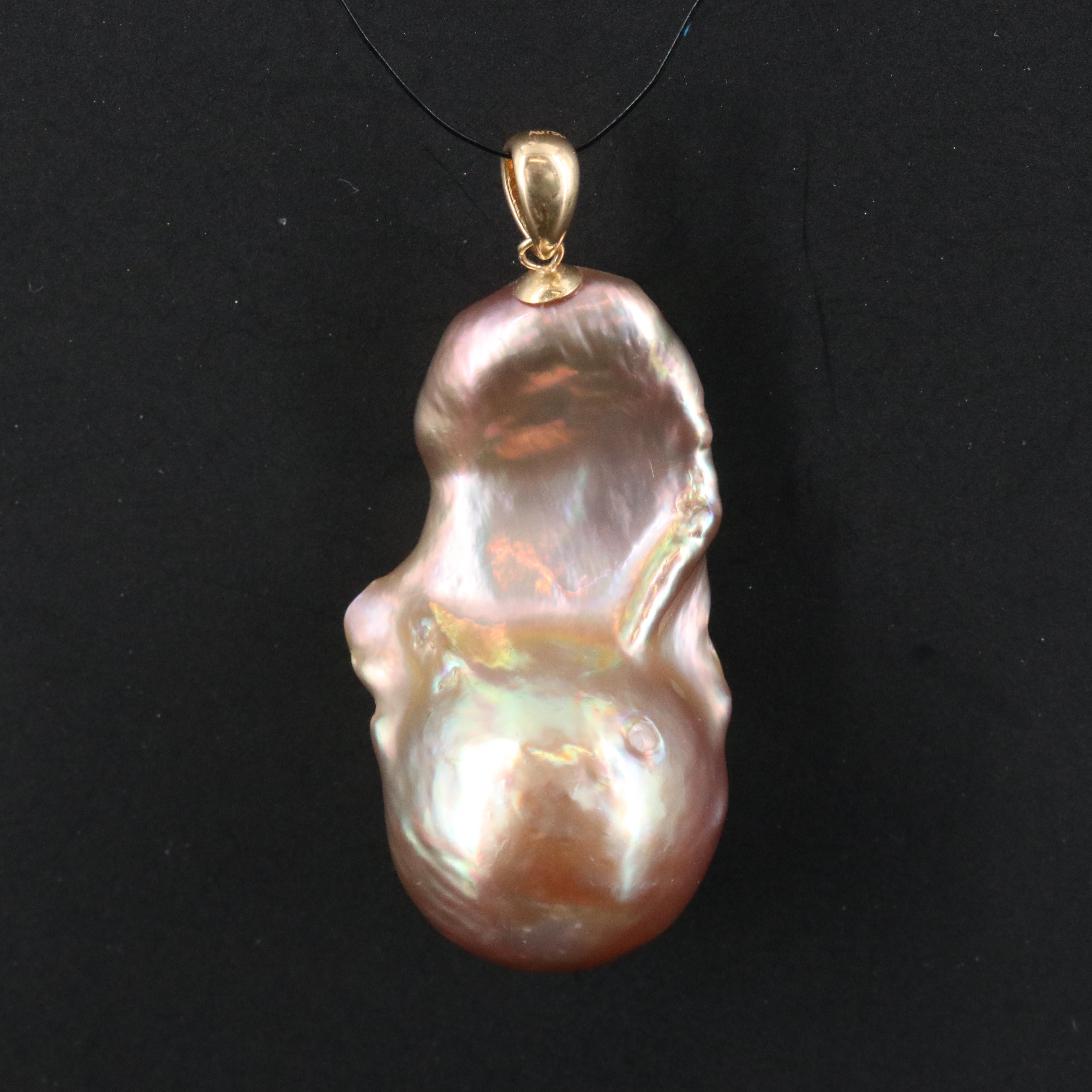 18K Pearl Pendant