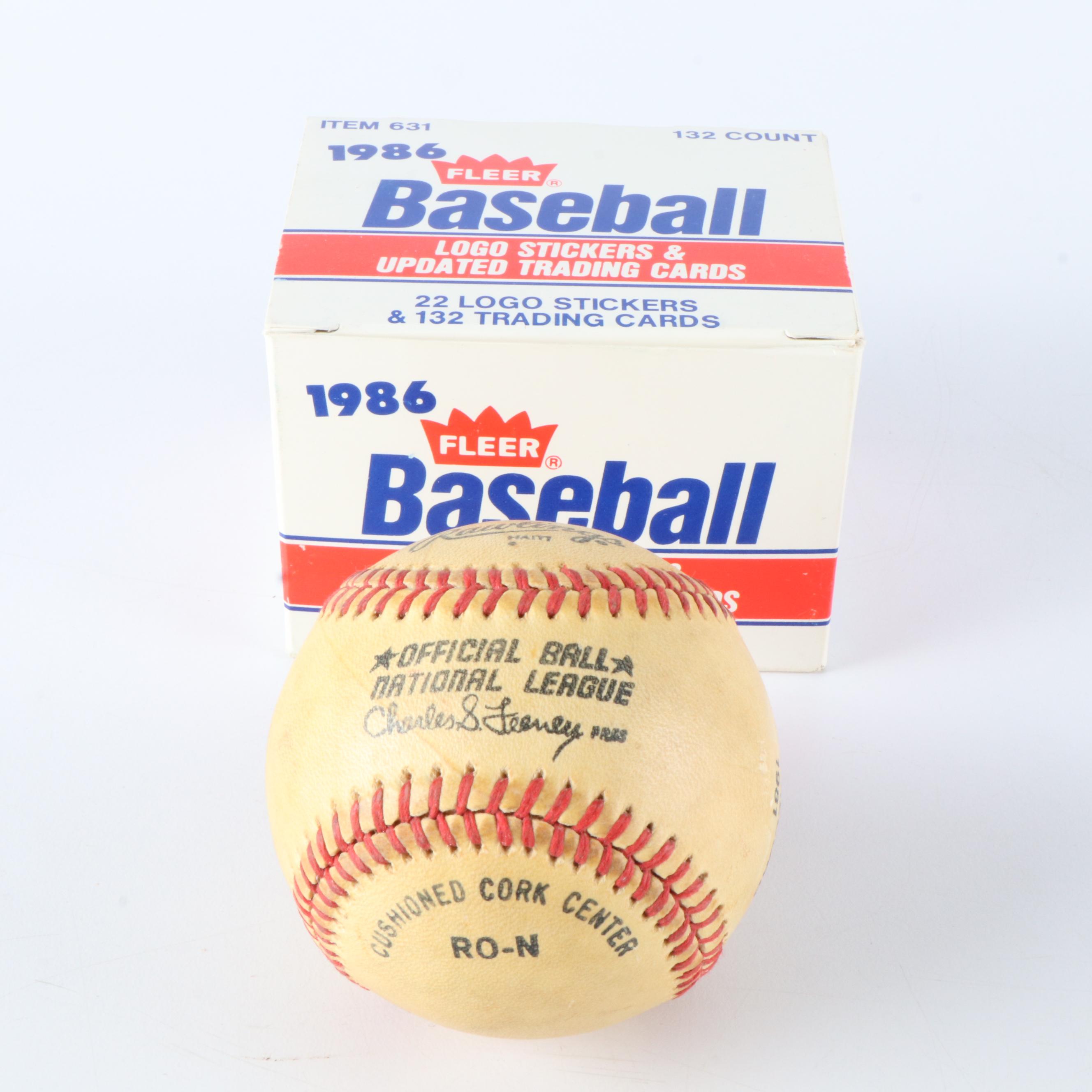 1980s Topps and Fleer Baseball Cards, Reds Memorabilia