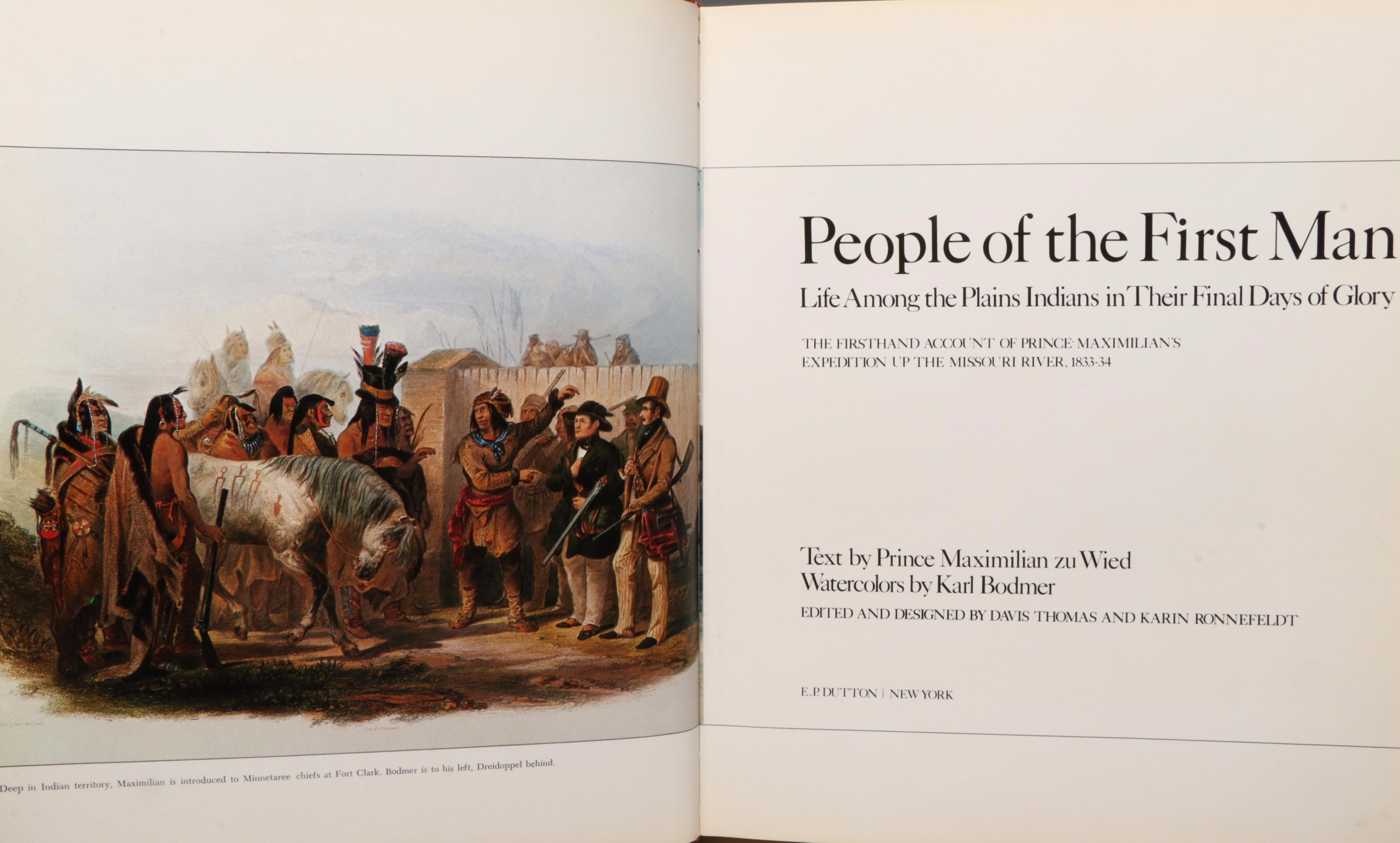 "People of the First Man" by Prince Maximilian zu Wied and More Books