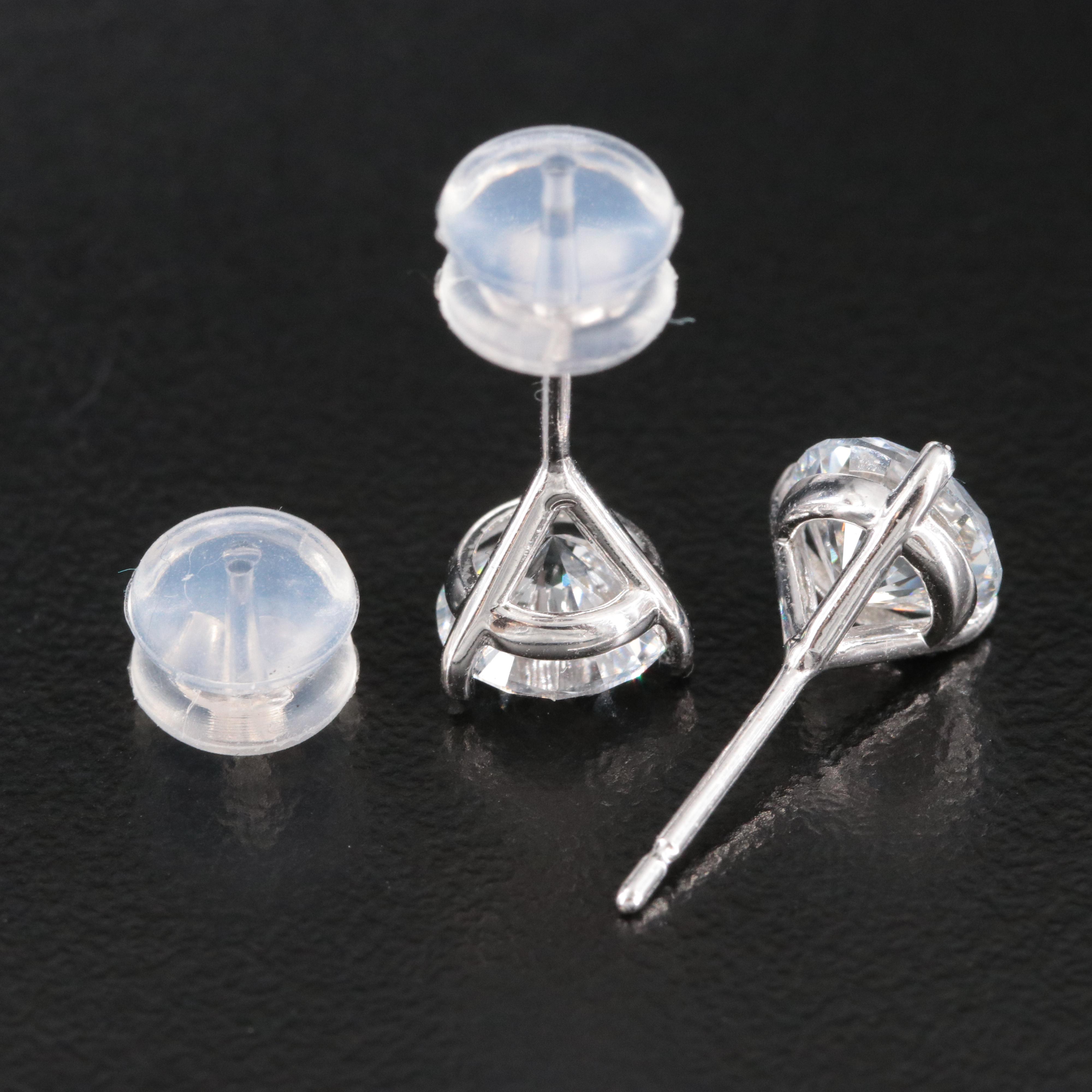 14K 2.00 CTW Lab Grown Diamond Stud Earrings