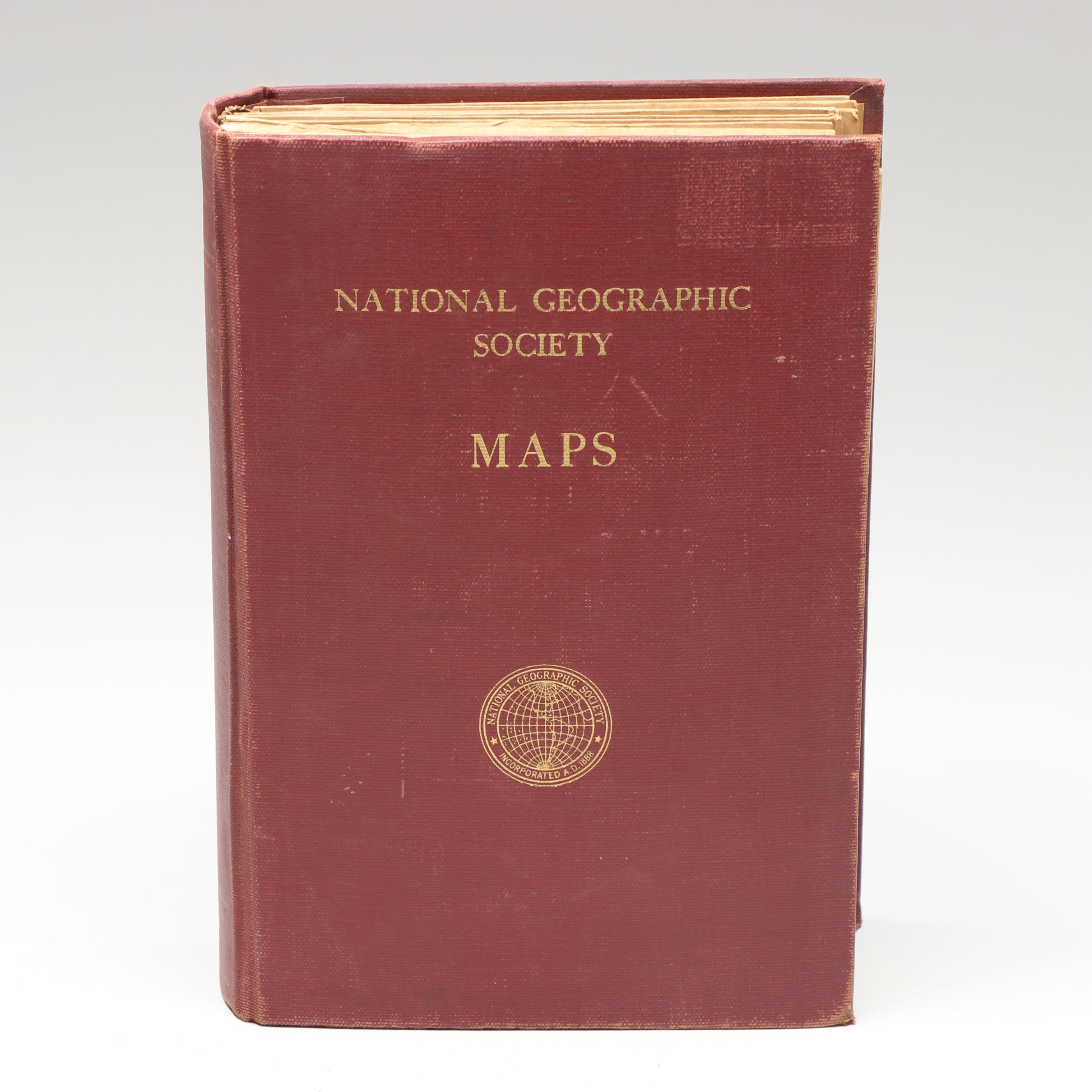 National Geographic Society World Maps Collection, Mid-20th Century