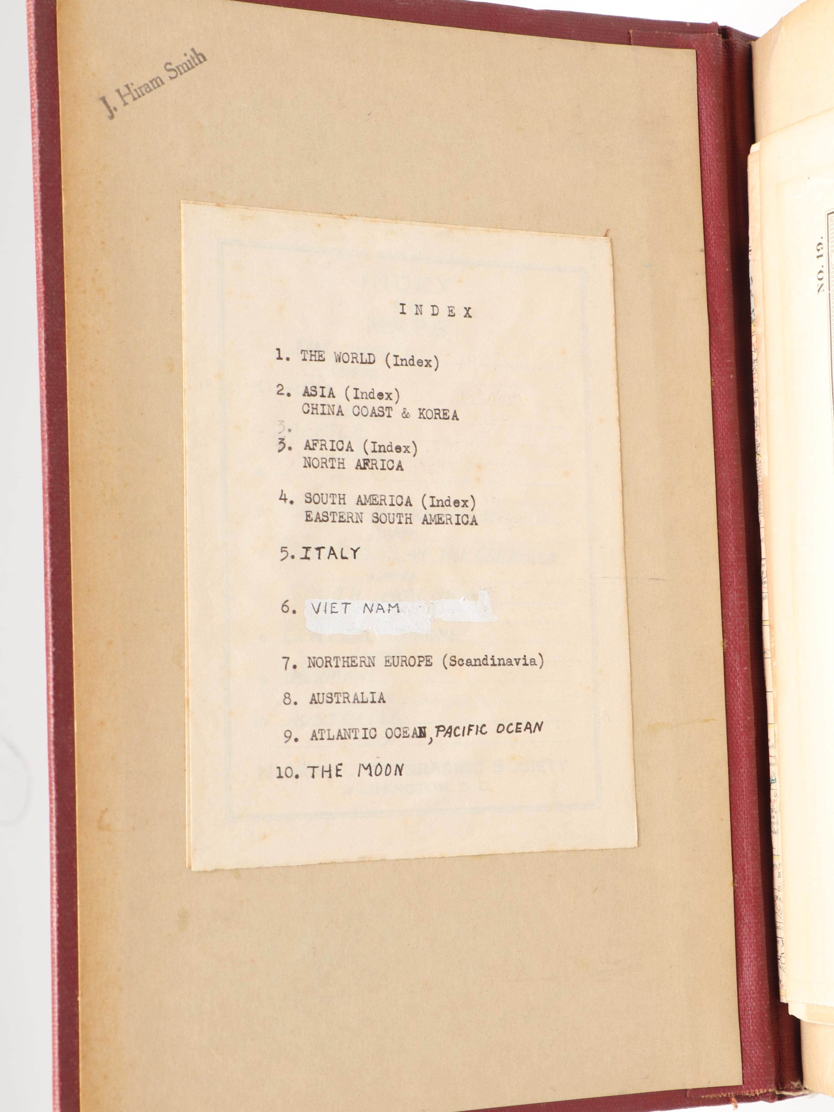 National Geographic Society World Maps Collection, Mid-20th Century