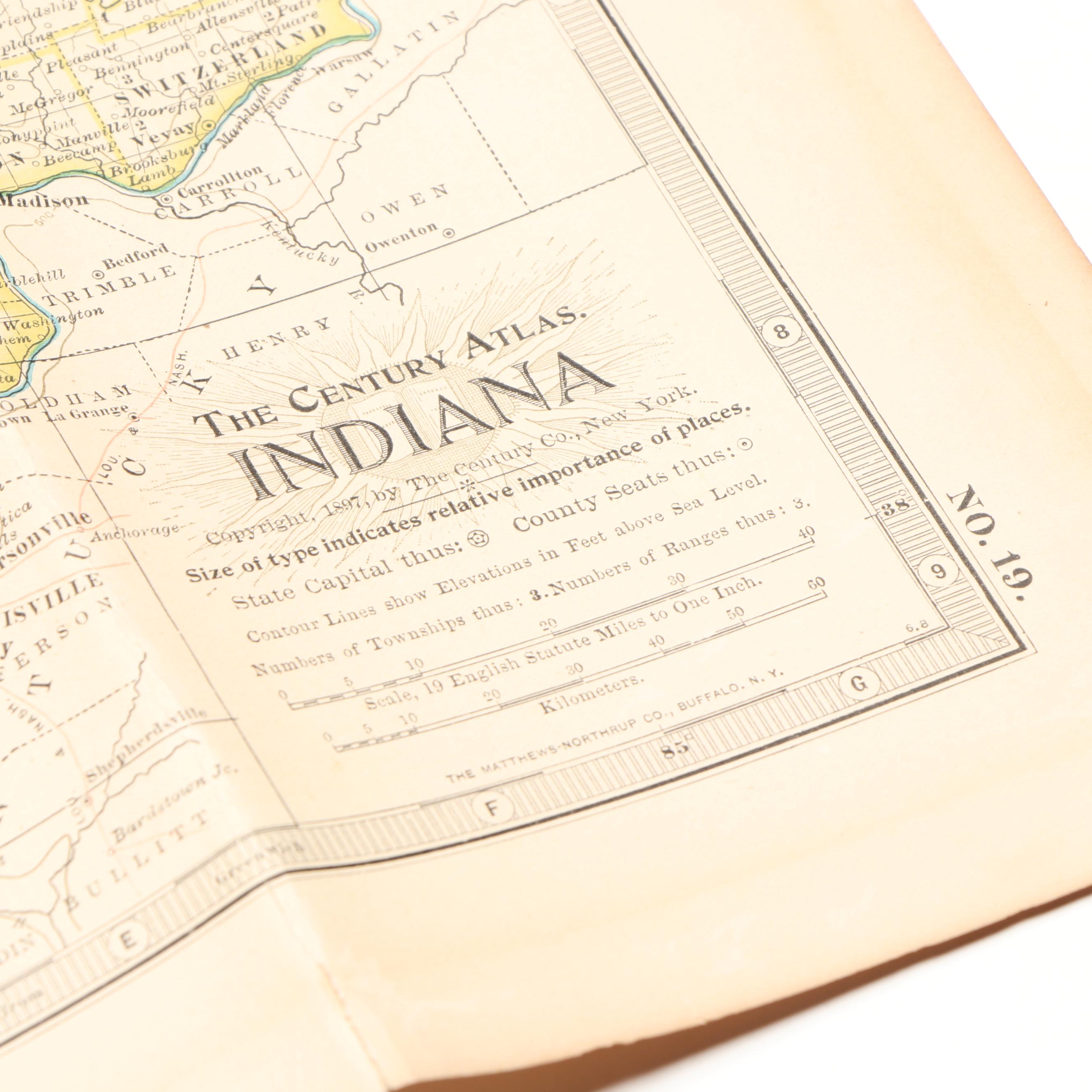 National Geographic Society World Maps Collection, Mid-20th Century