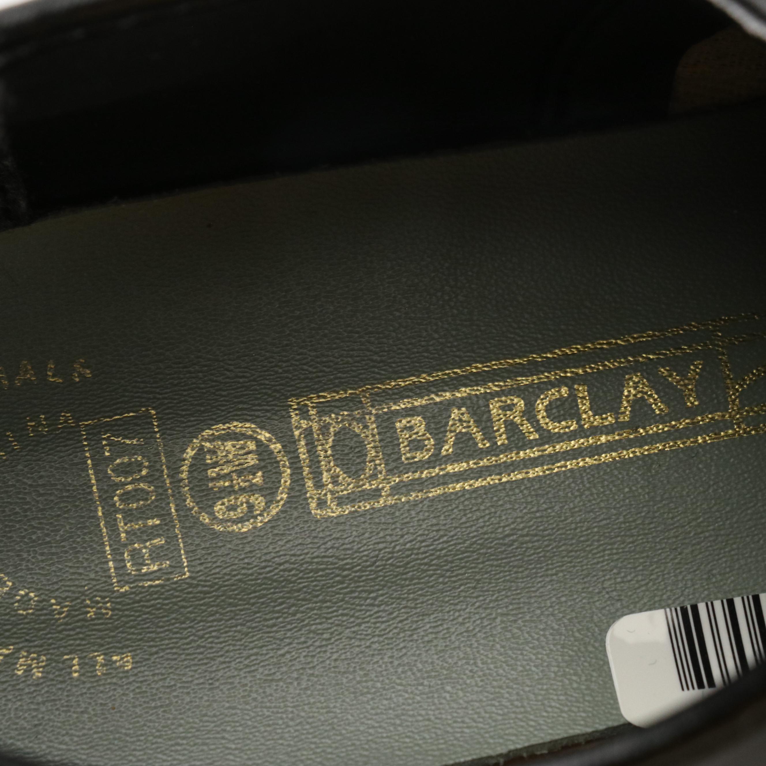 Men's Barclay Vintage Black Patent Leather Dress Shoes in Box