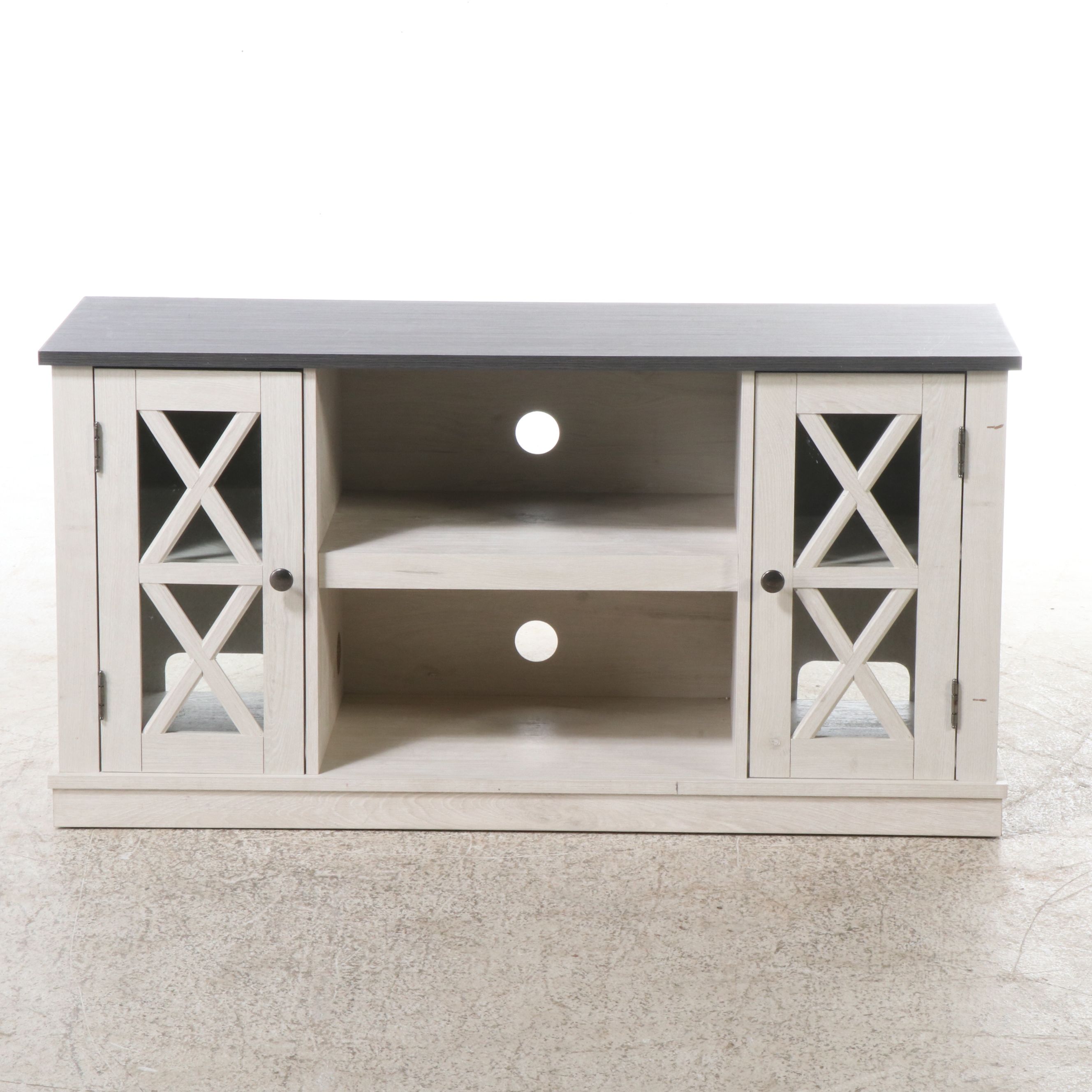 Twin Star Contemporary Television Stand