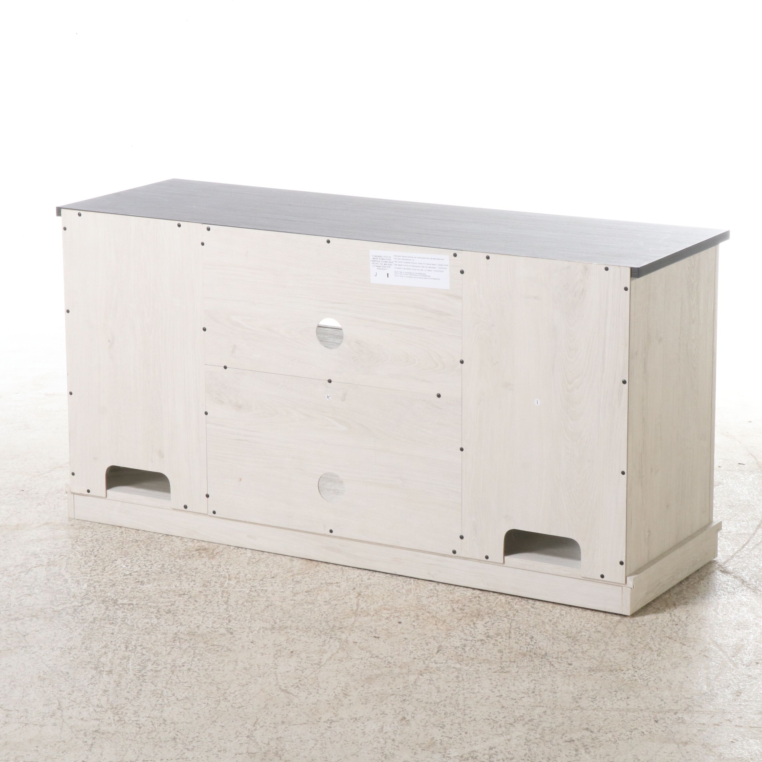 Twin Star Contemporary Television Stand