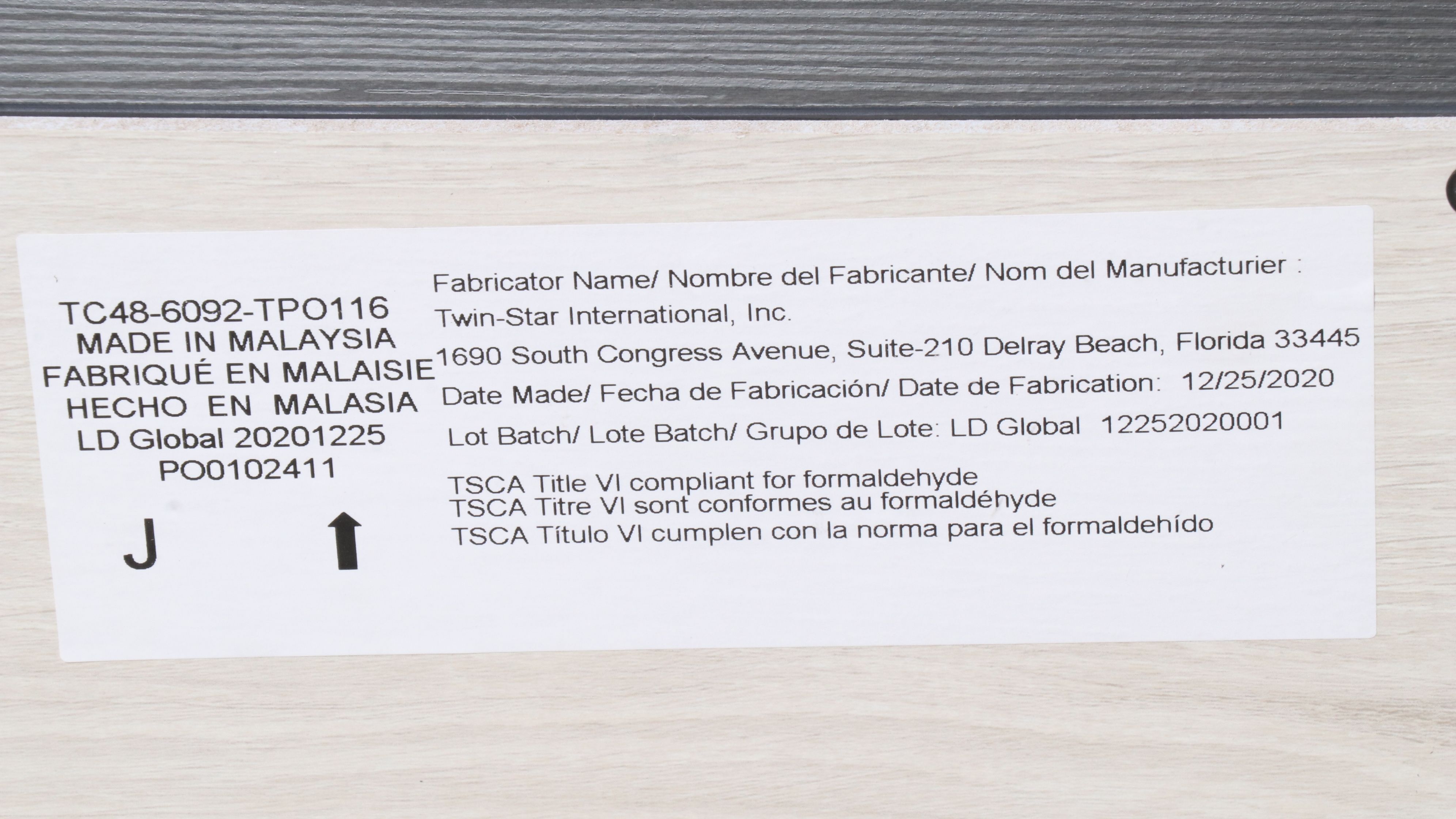 Twin Star Contemporary Television Stand