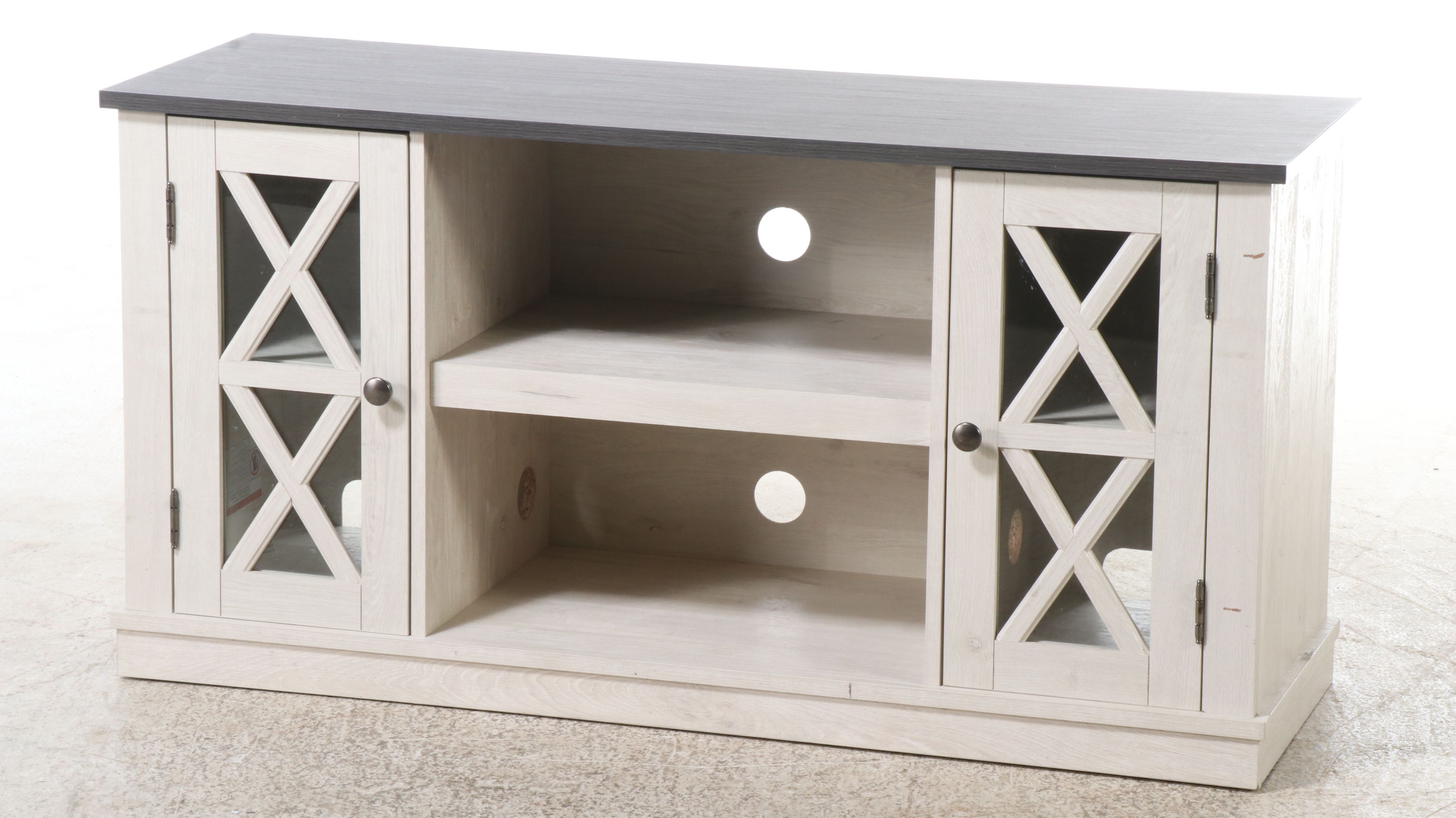 Twin Star Contemporary Television Stand