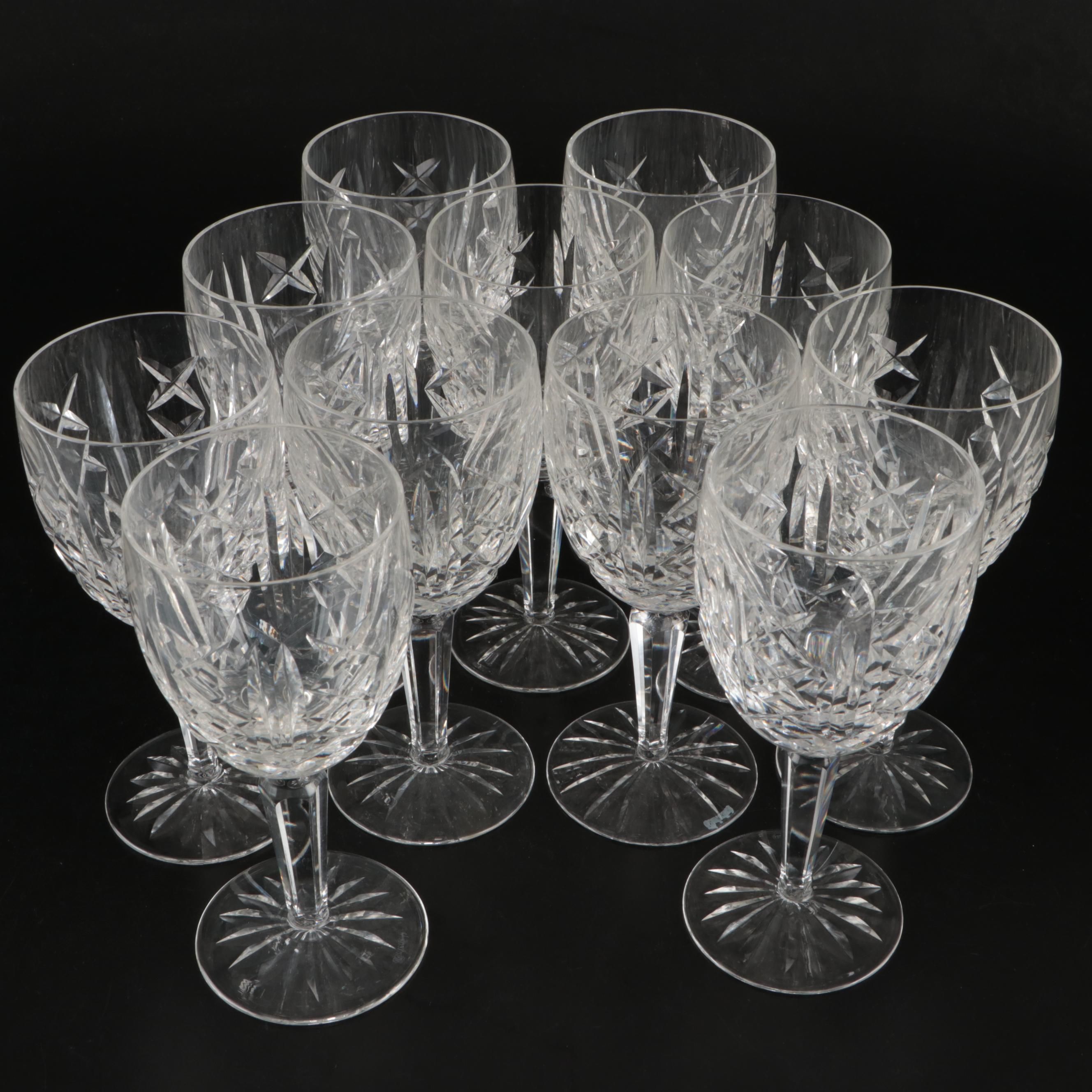 Waterford "Glengariff" Water Goblets, 1973-2017