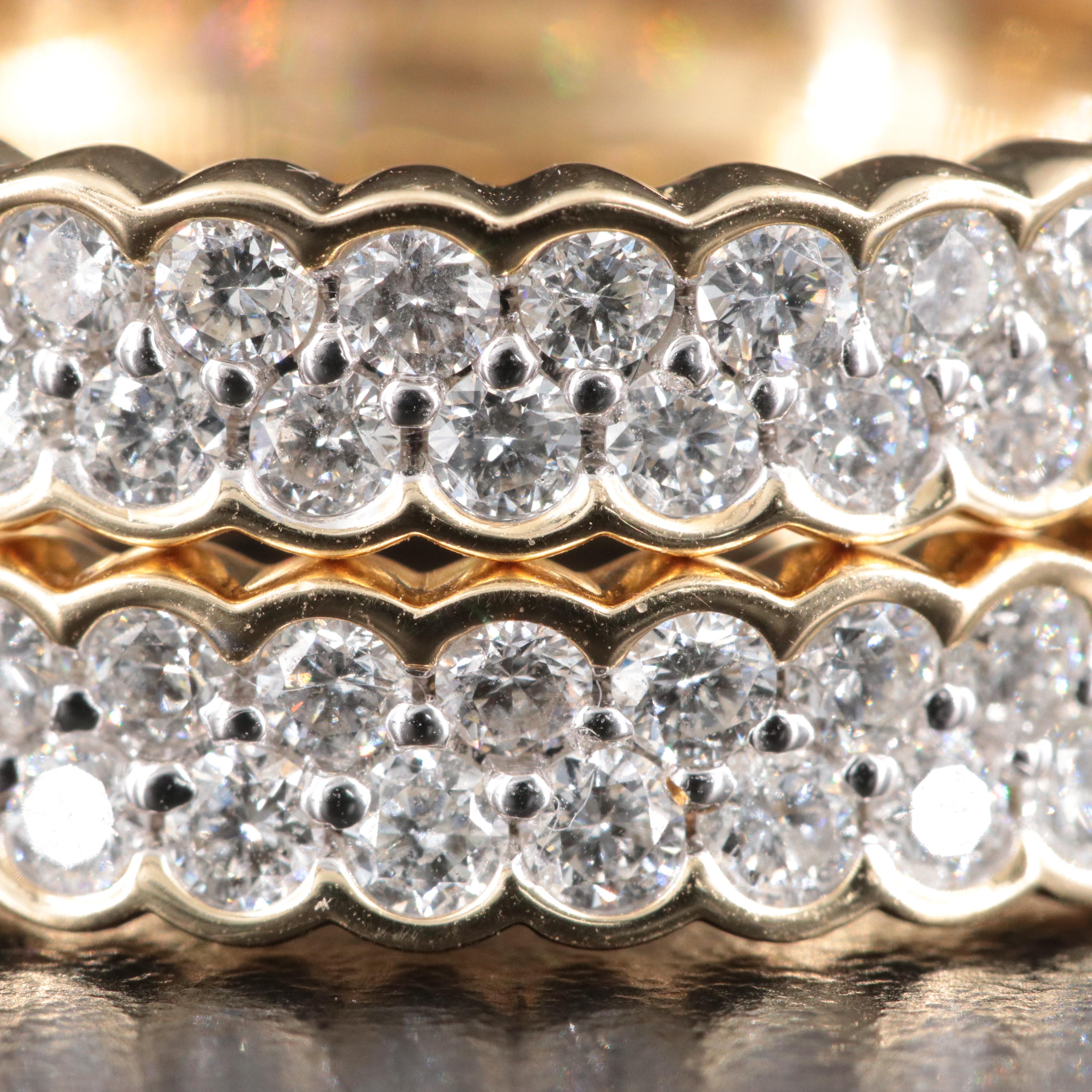 EFFY 14K 2.00 CTW Diamond Hoop Earrings