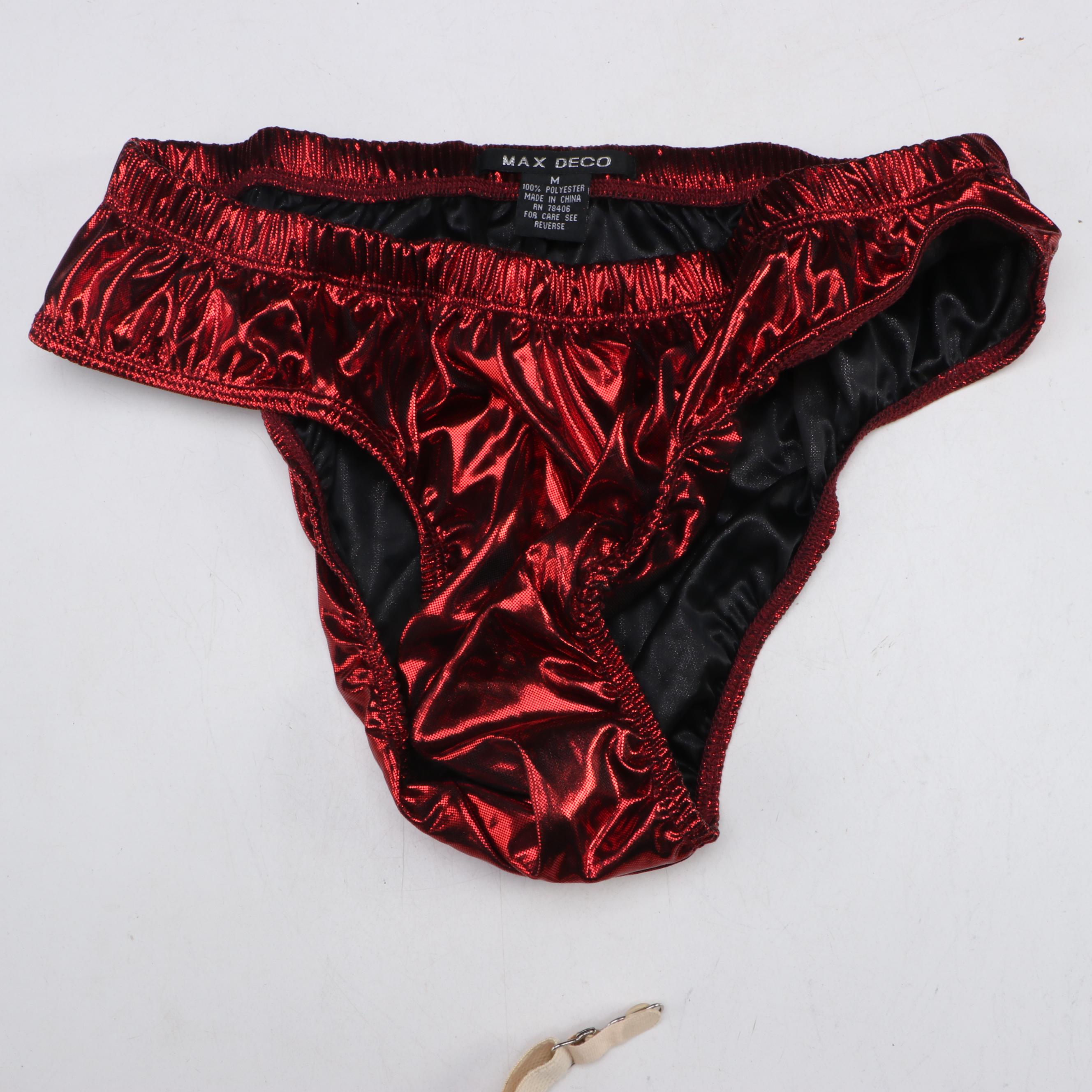 Vintage Undergarments Including Bloomers, Briefs, Garter Belts, Corset & Shirt