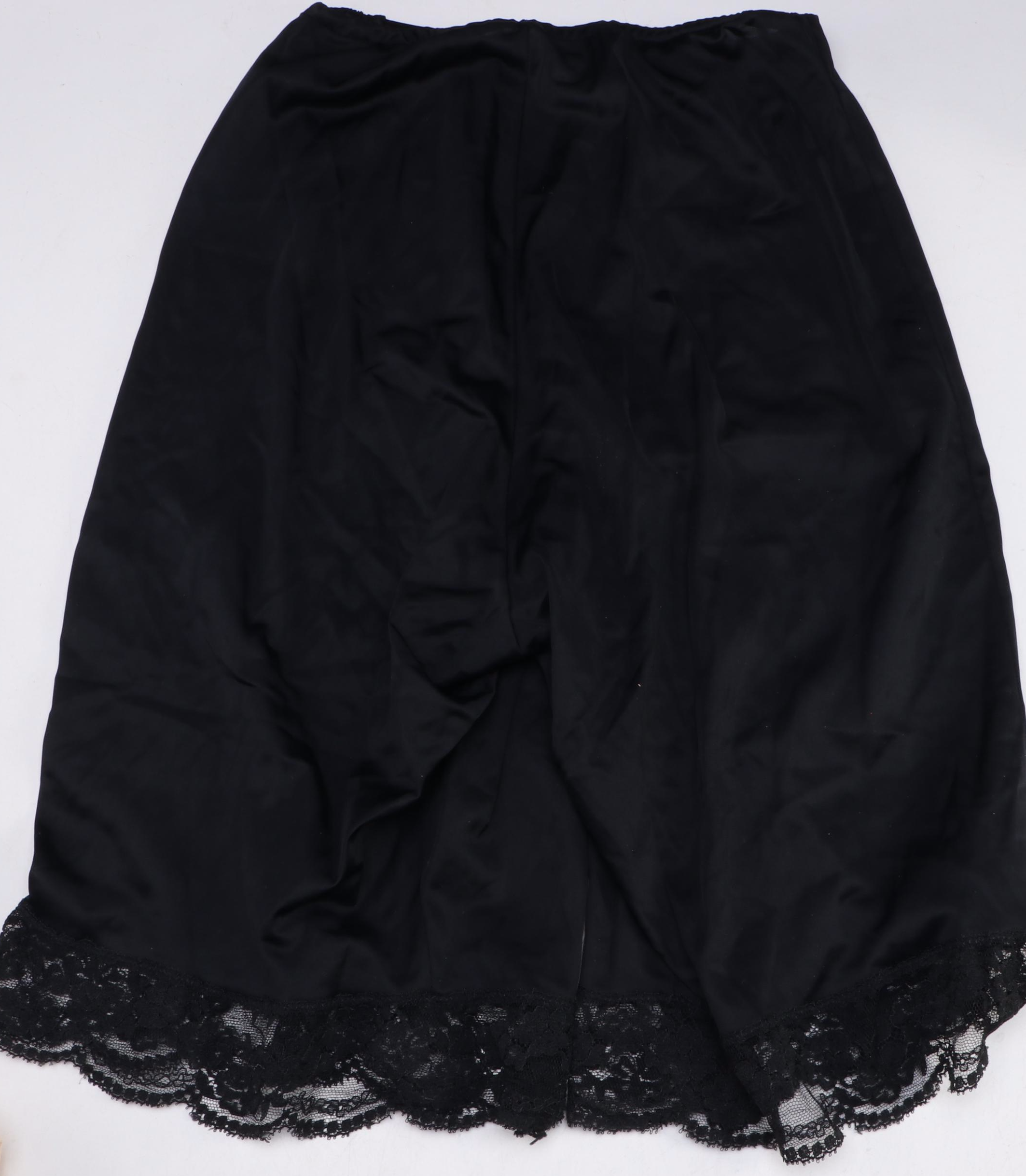 Vintage Undergarments Including Bloomers, Briefs, Garter Belts, Corset & Shirt