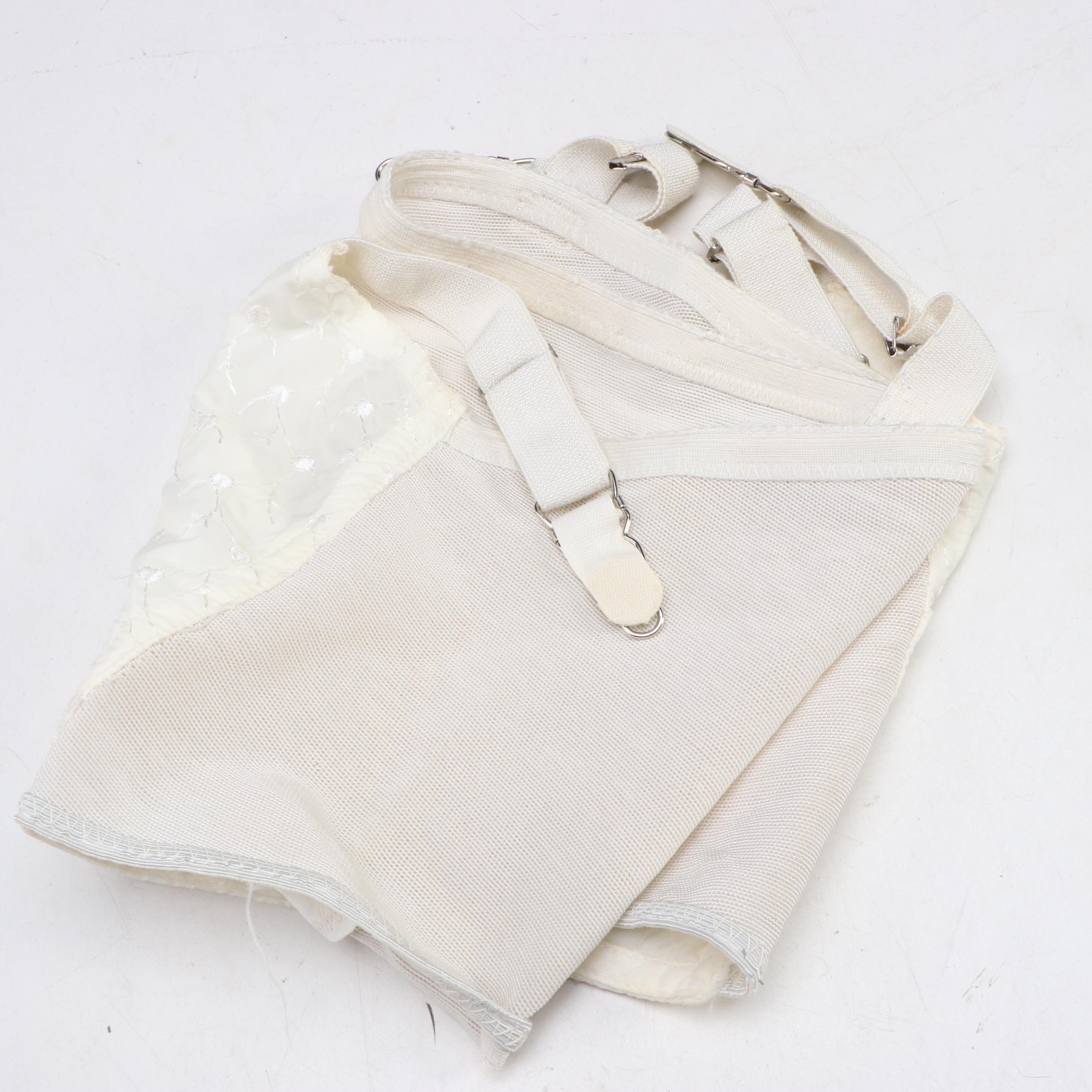 Vintage Undergarments Including Bloomers, Briefs, Garter Belts, Corset & Shirt