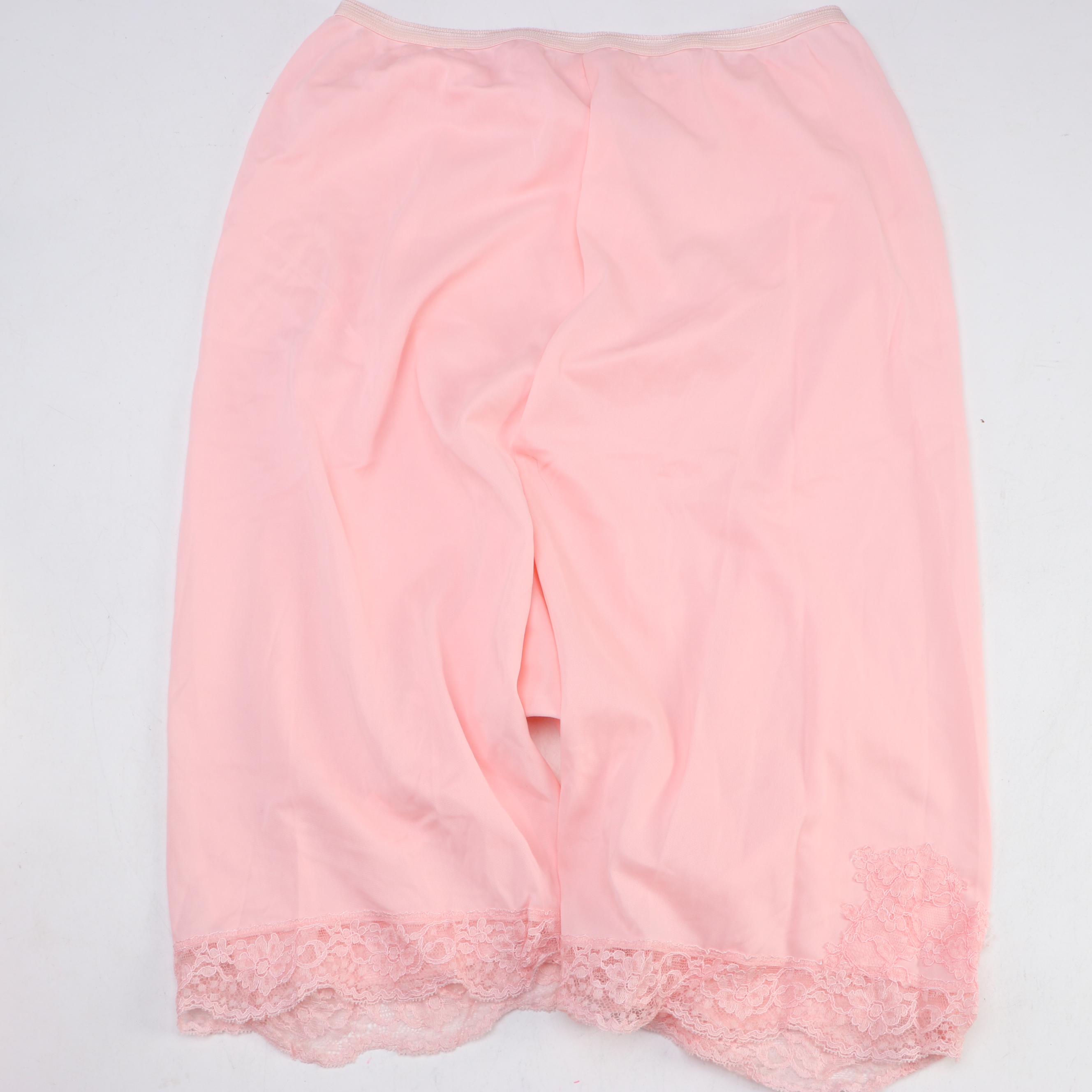 Vintage Undergarments Including Bloomers, Briefs, Garter Belts, Corset & Shirt