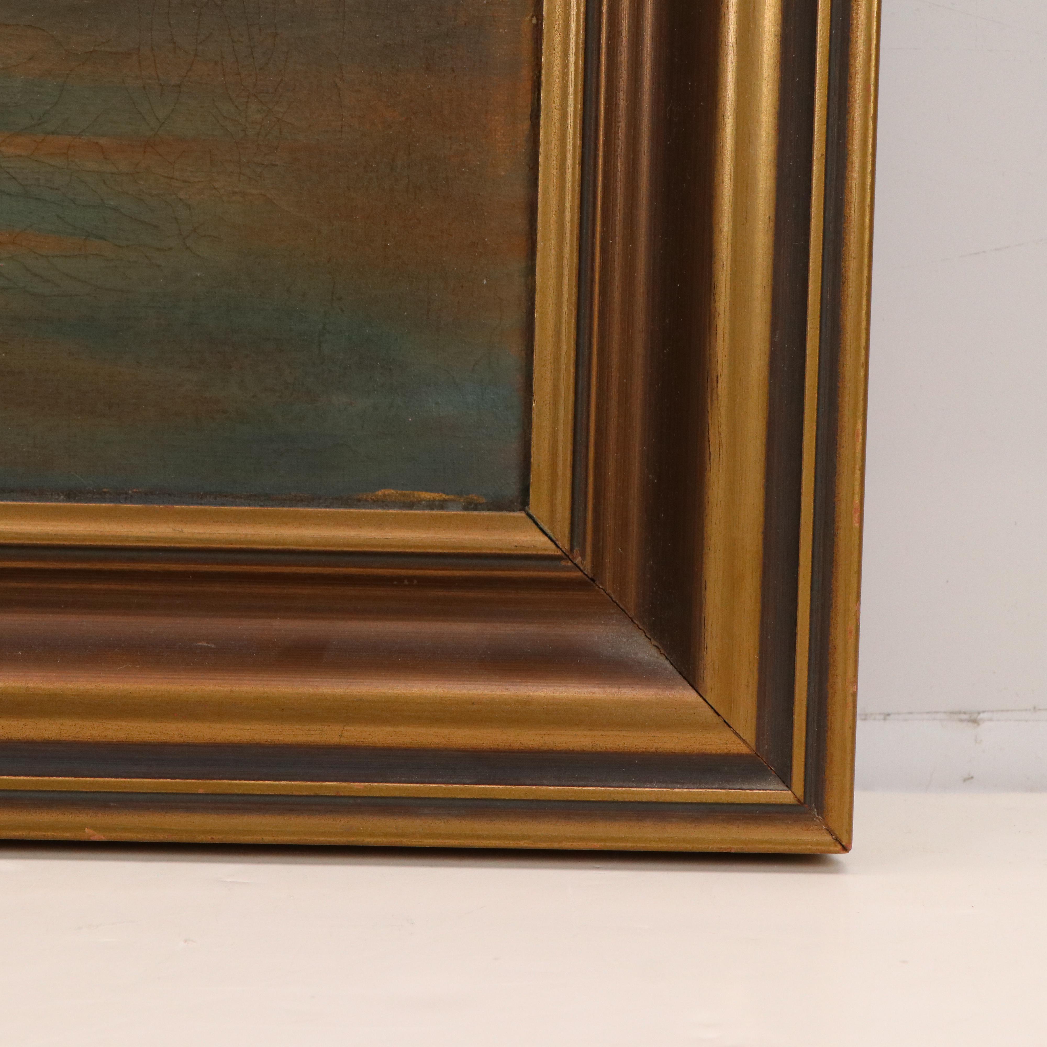 Venetian Oil Painting of the Grand Canal, Late 19th Century