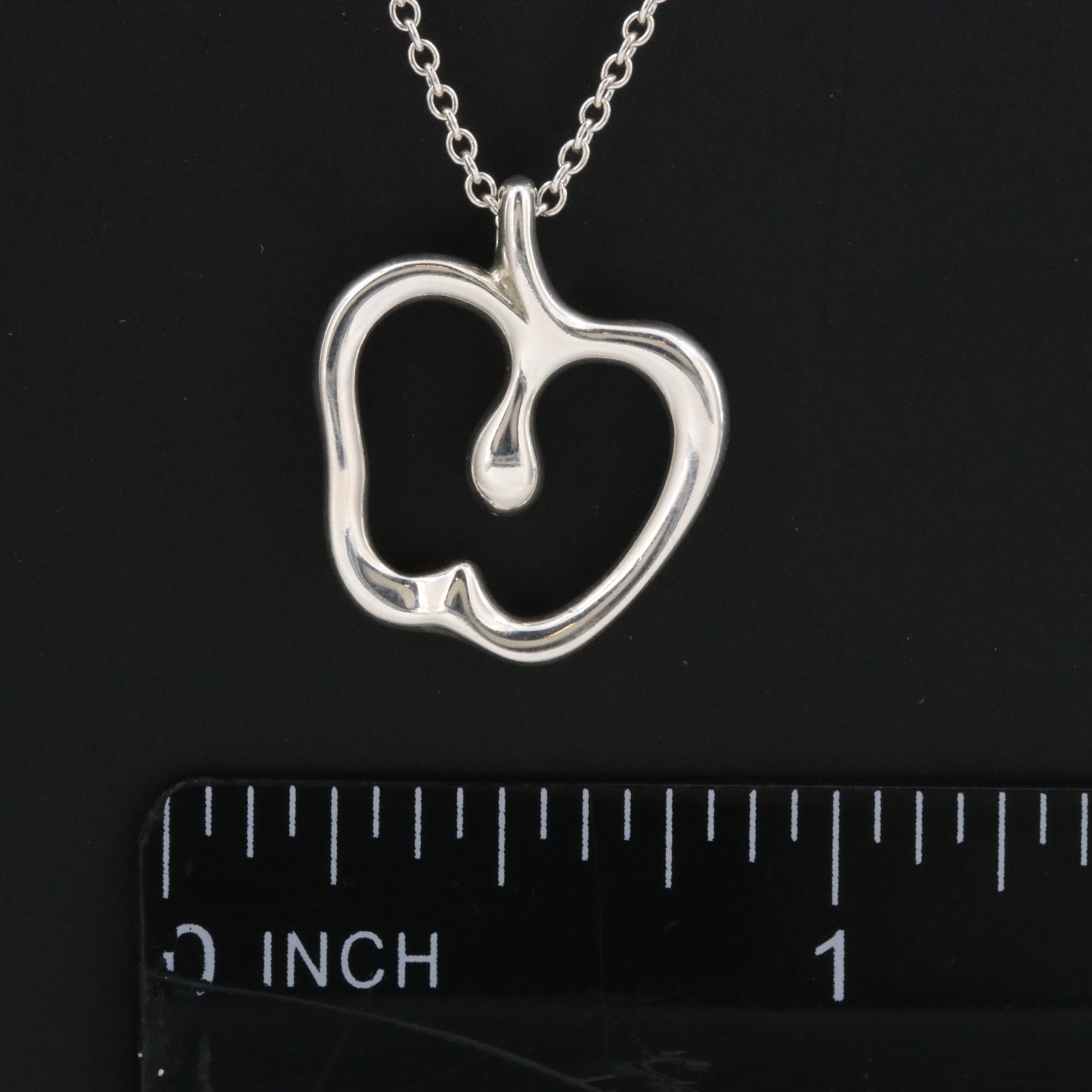 Elsa Peretti for Tiffany & Co. Sterling Apple Necklace