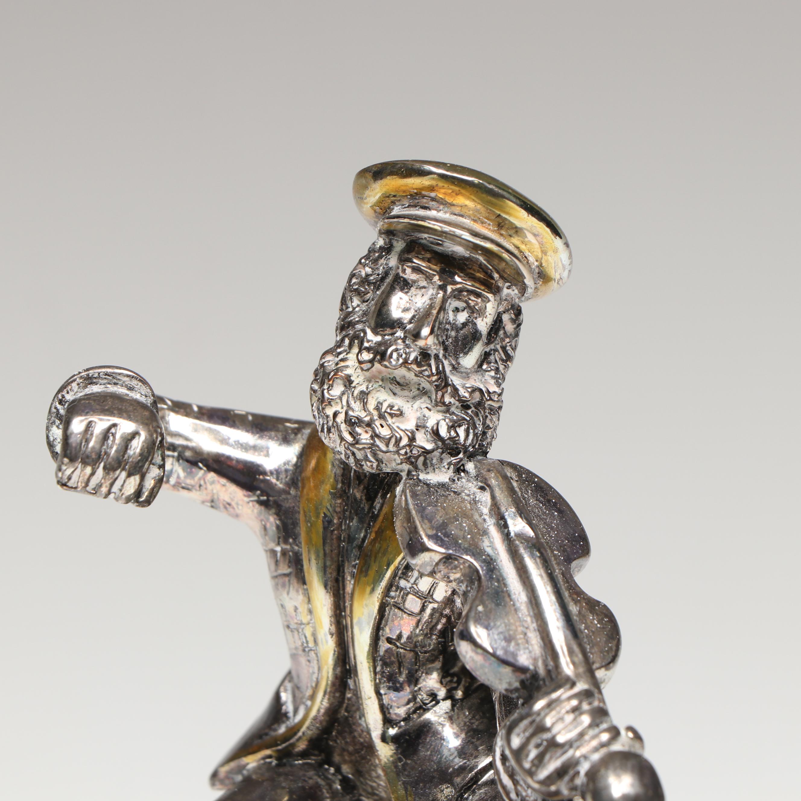 Sterling Silver Electroform Fiddler on the Roof